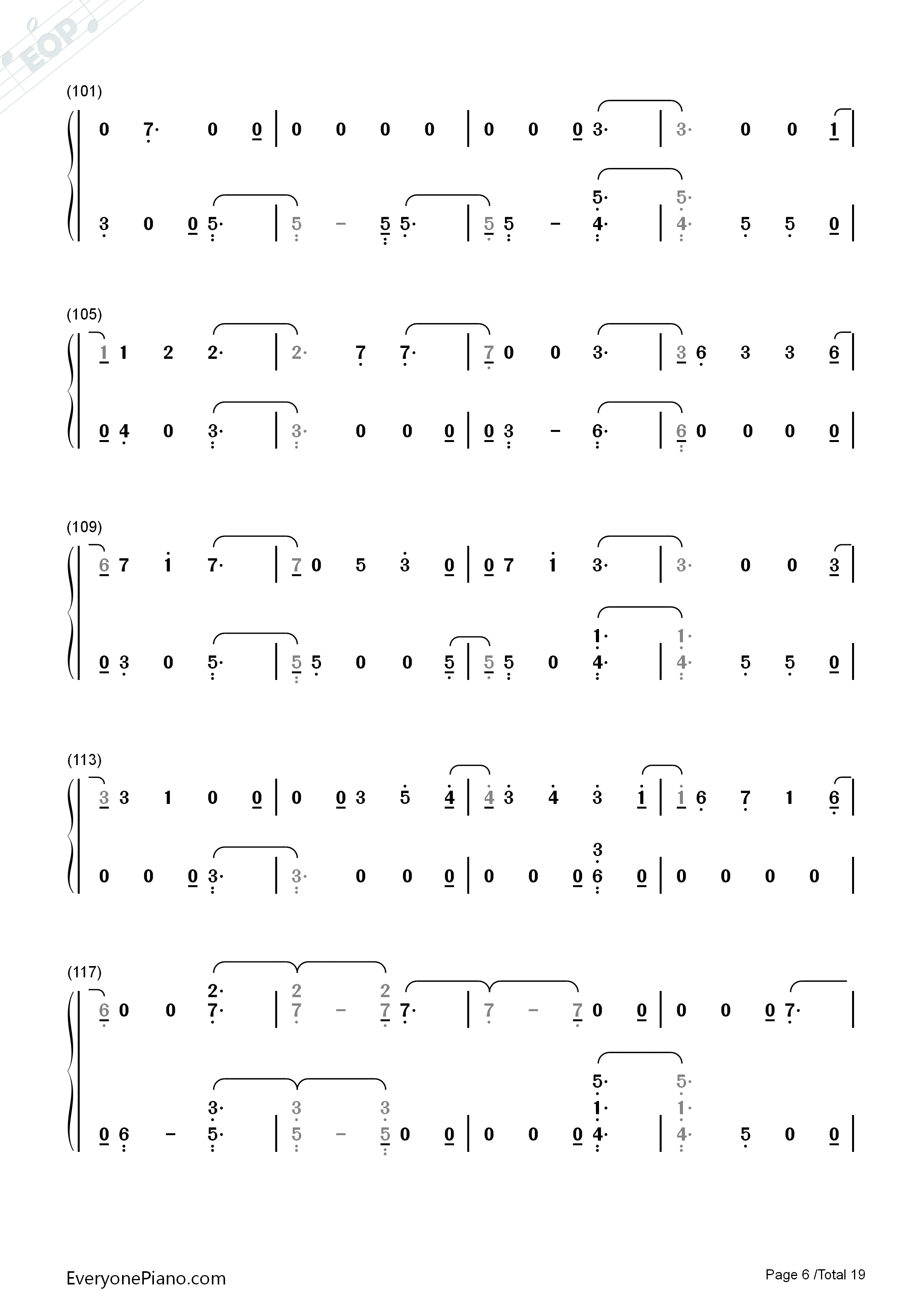 Crystal_Snow钢琴简谱_防弹少年团演唱