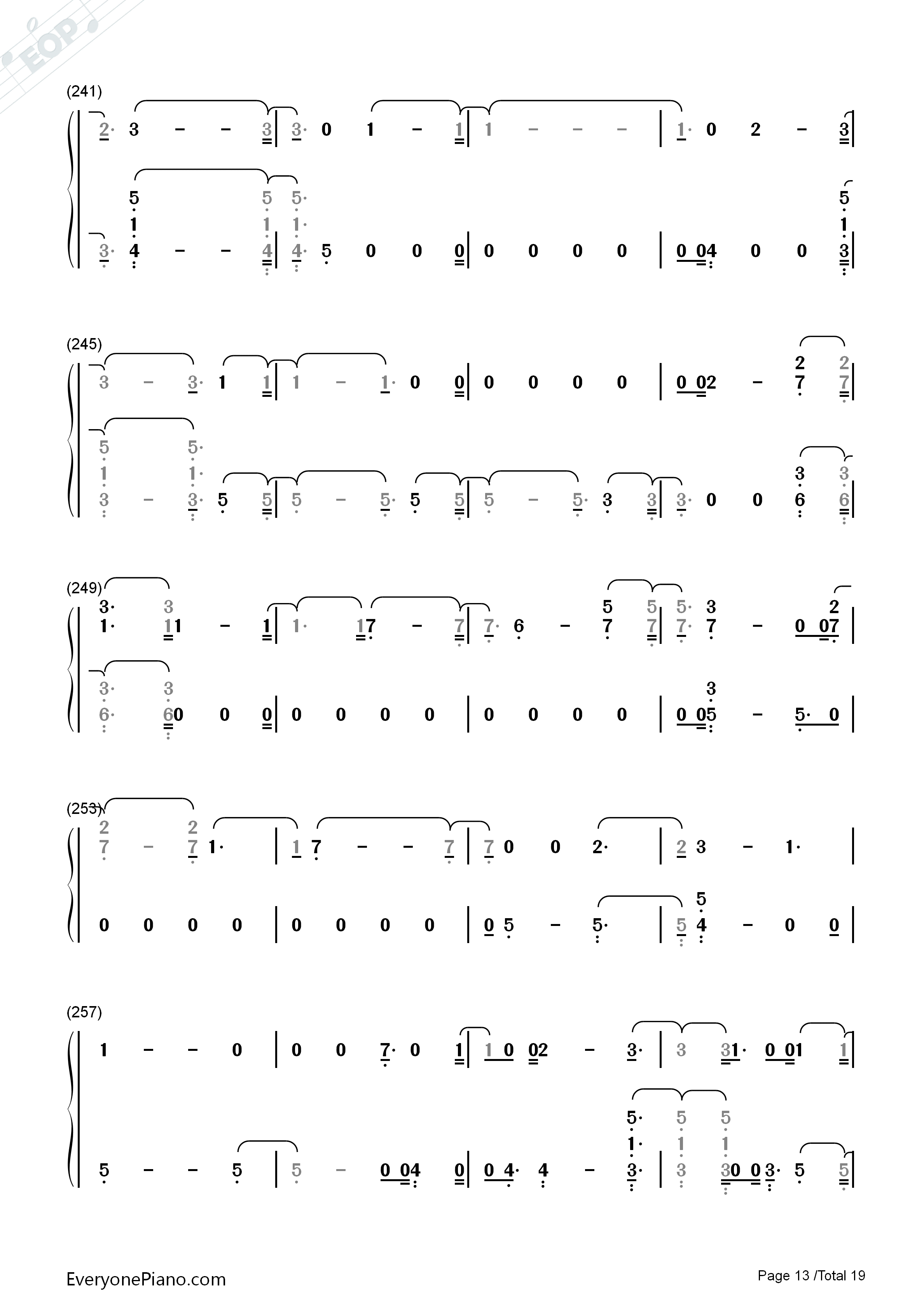 Crystal_Snow钢琴简谱_防弹少年团演唱