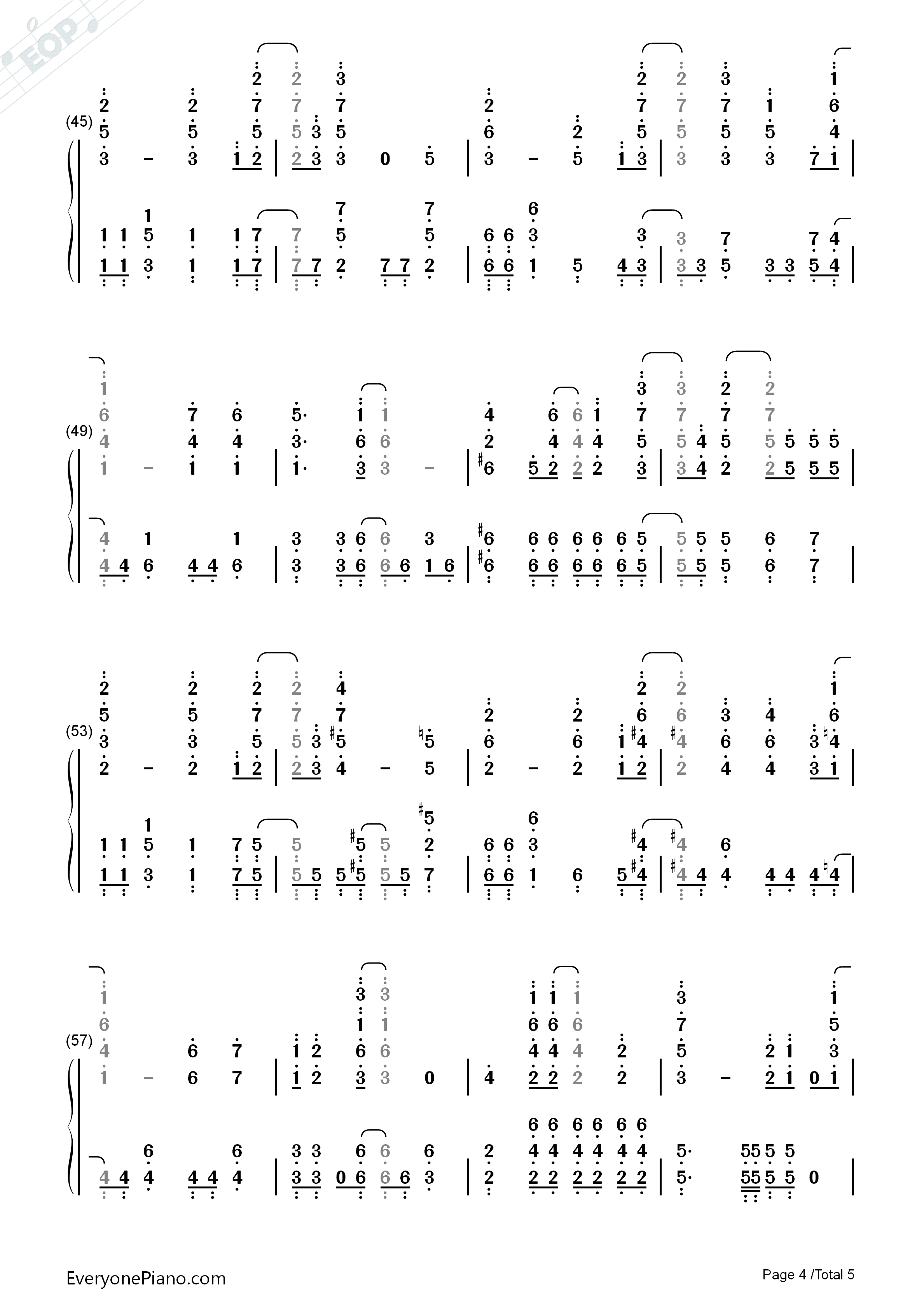 未来の僕らは知ってるよ钢琴简谱_Aqours演唱