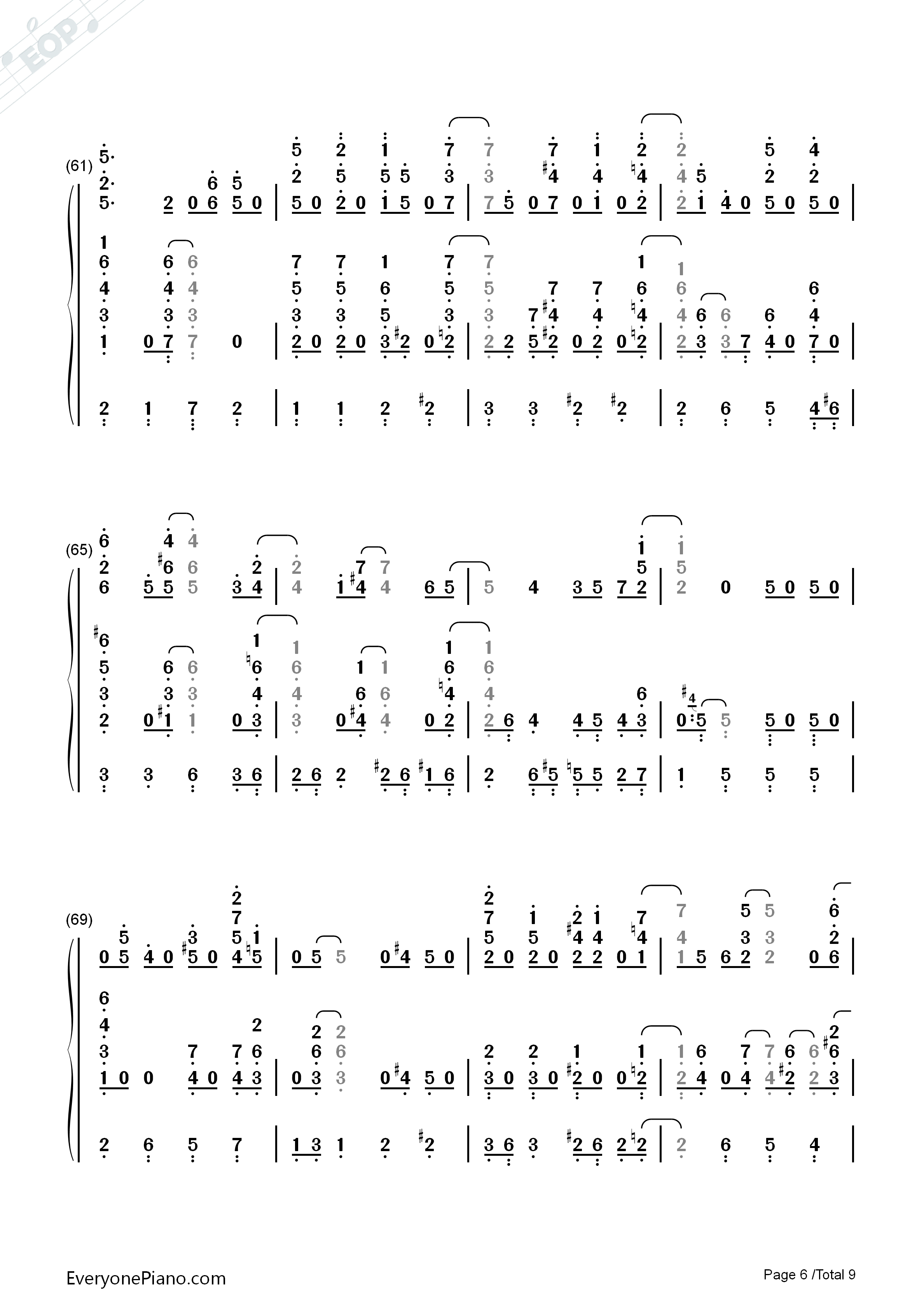 Let_It_Snow,_Let_It_Snow,_Let_It_Snow钢琴简谱_Beegie_Adair演唱