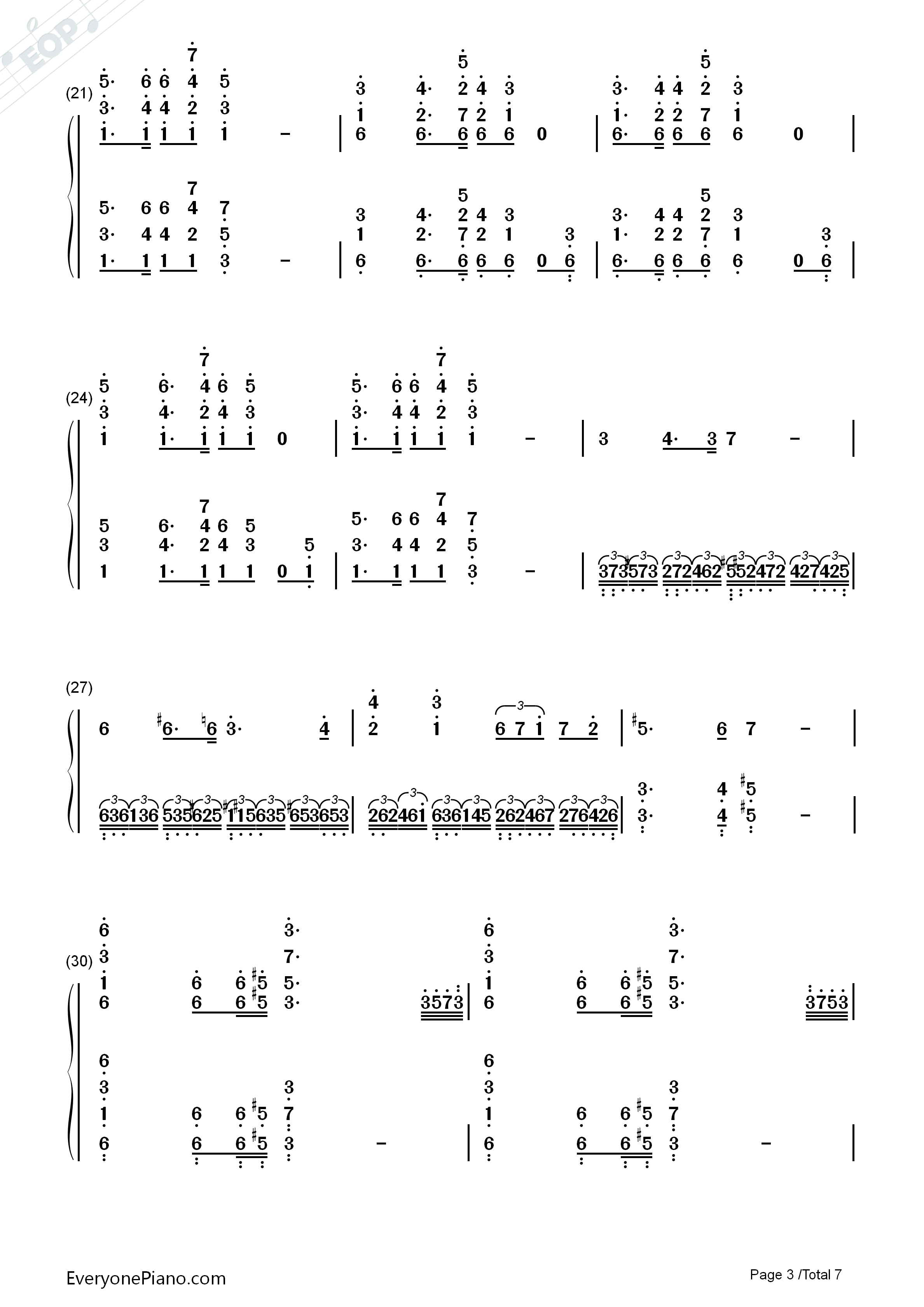 葛里格钢琴协奏曲钢琴简谱_马克西姆演唱
