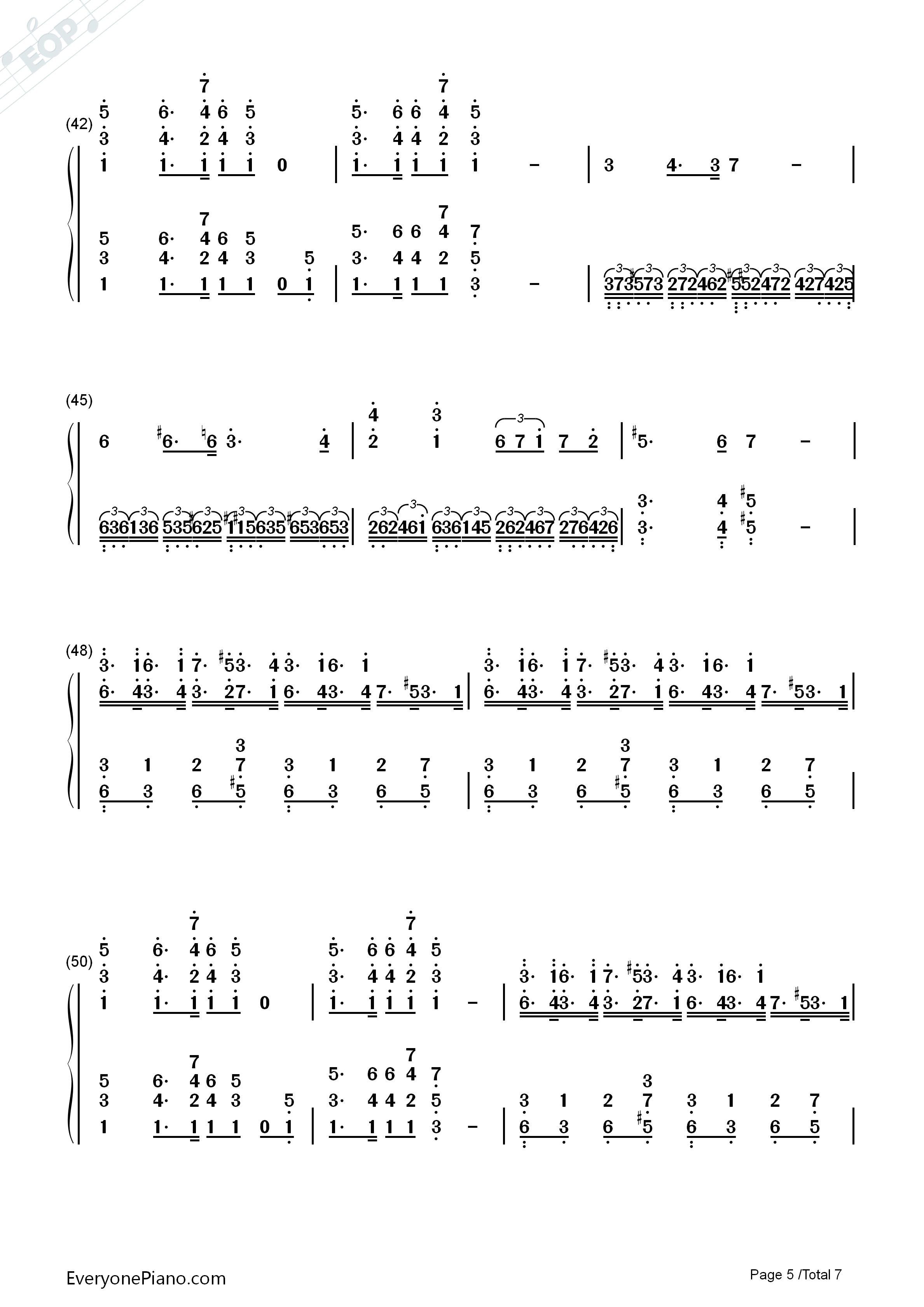 葛里格钢琴协奏曲钢琴简谱_马克西姆演唱