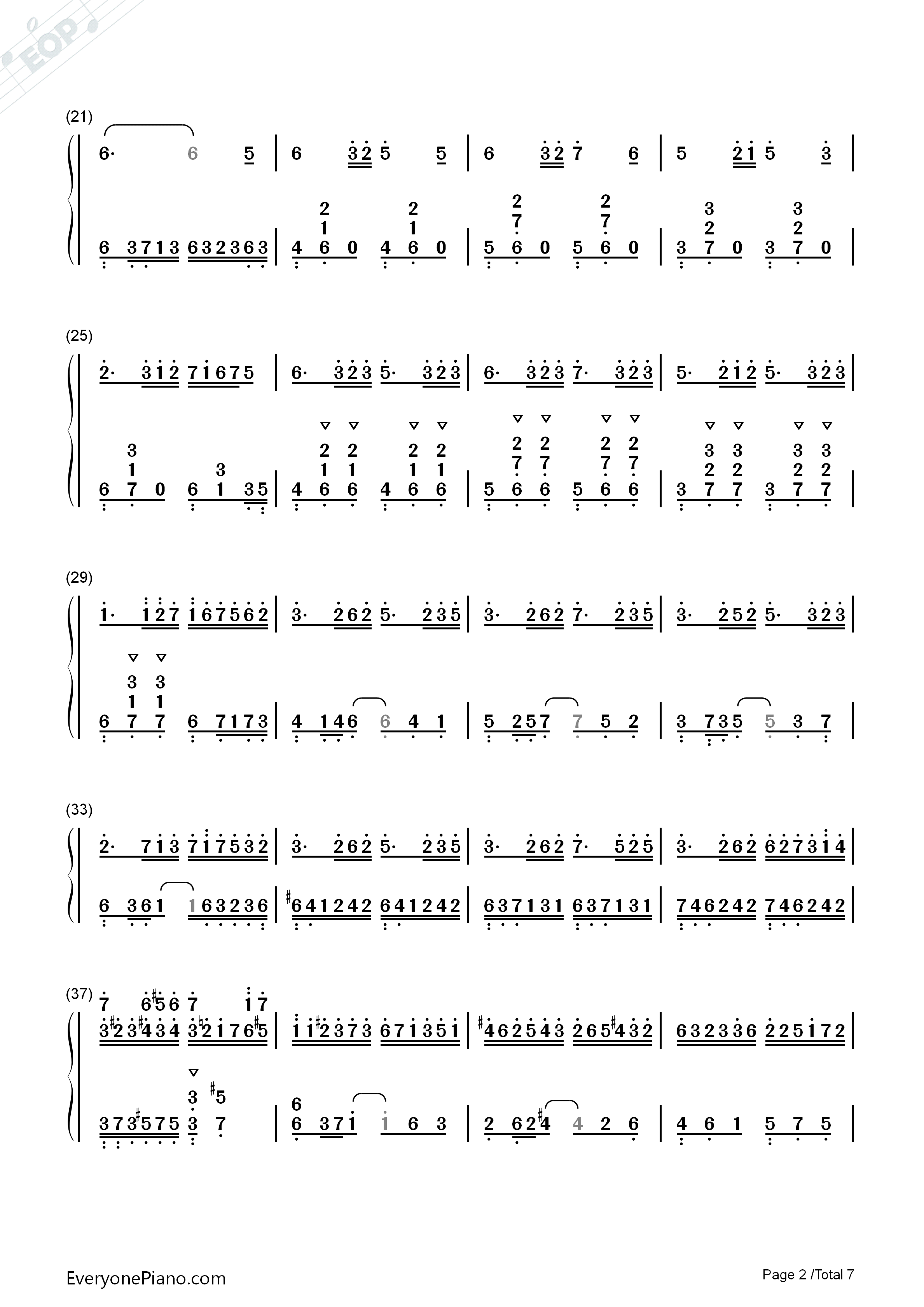 幻之尽钢琴简谱_鲜远演唱