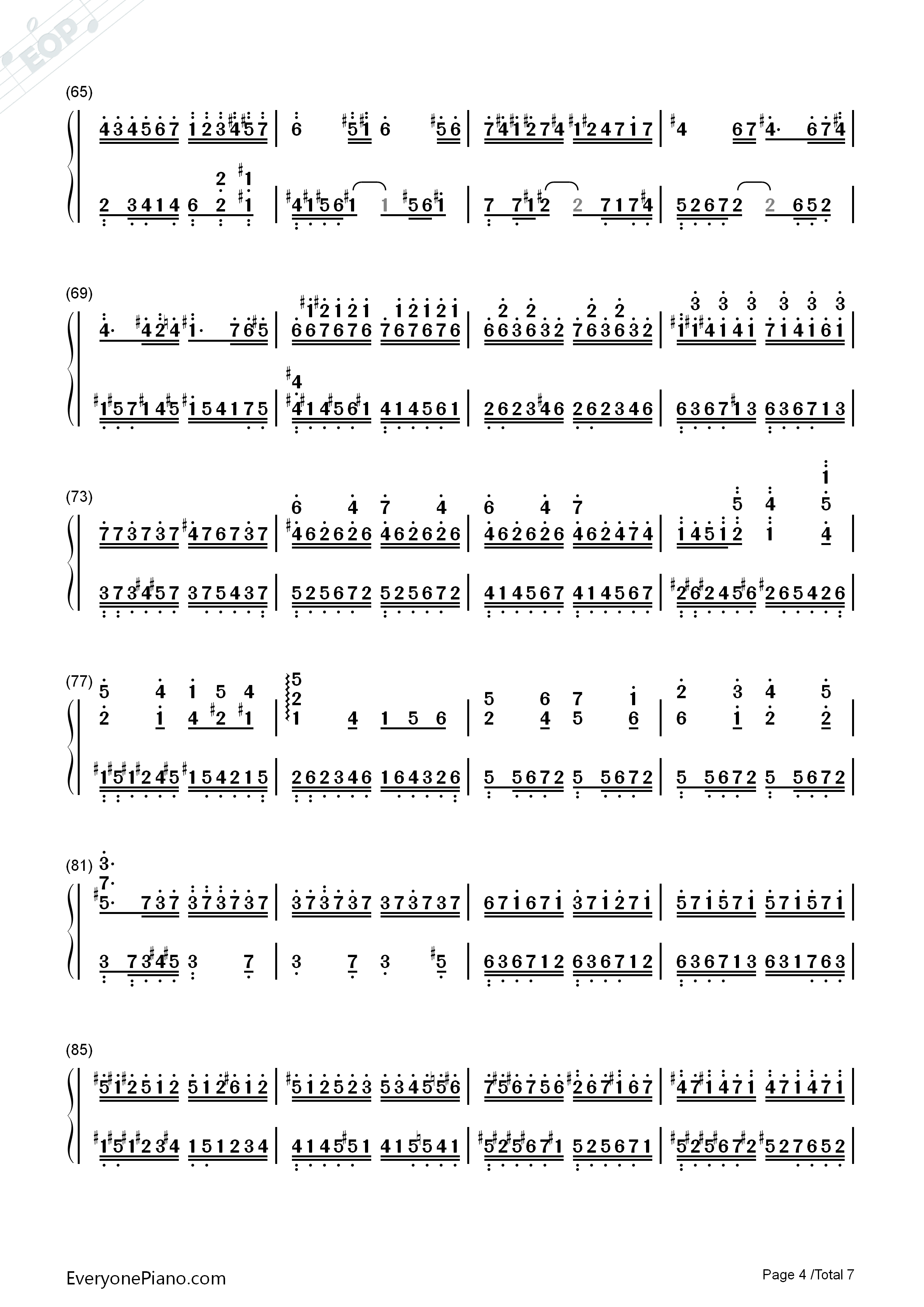 幻之尽钢琴简谱_鲜远演唱