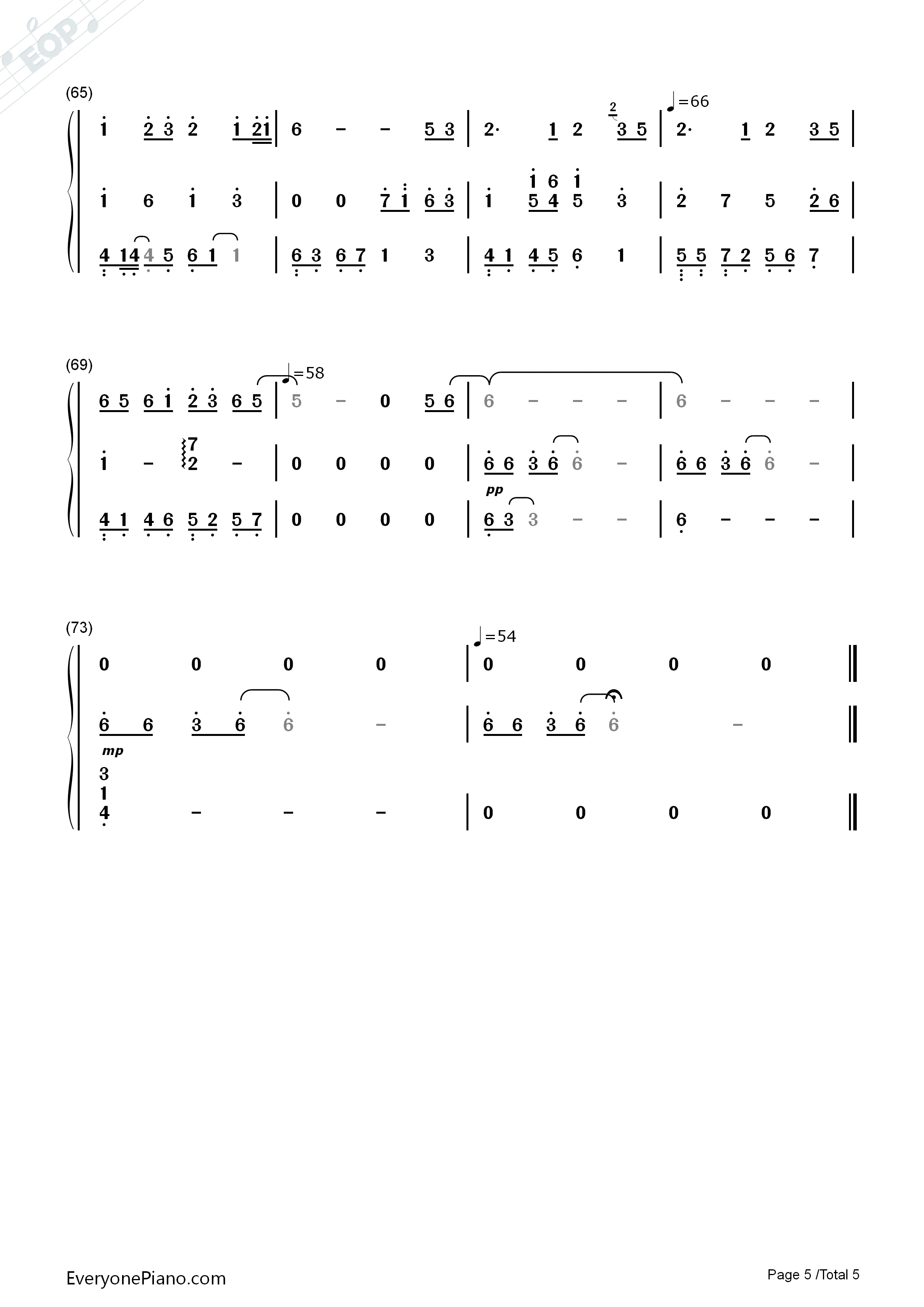 绿野仙踪钢琴简谱_陈悦_马克演唱