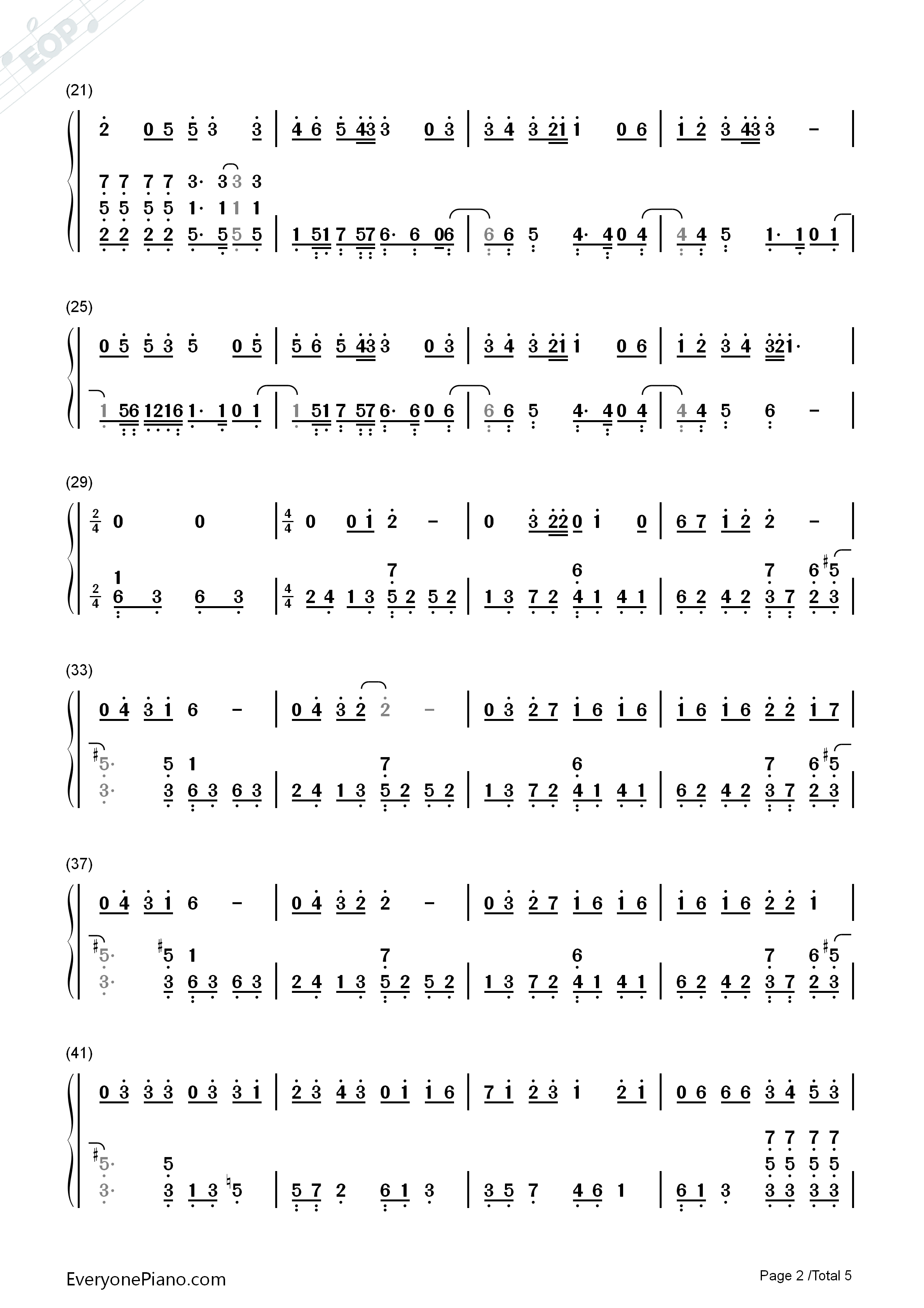 第一次爱的人钢琴简谱_王心凌演唱