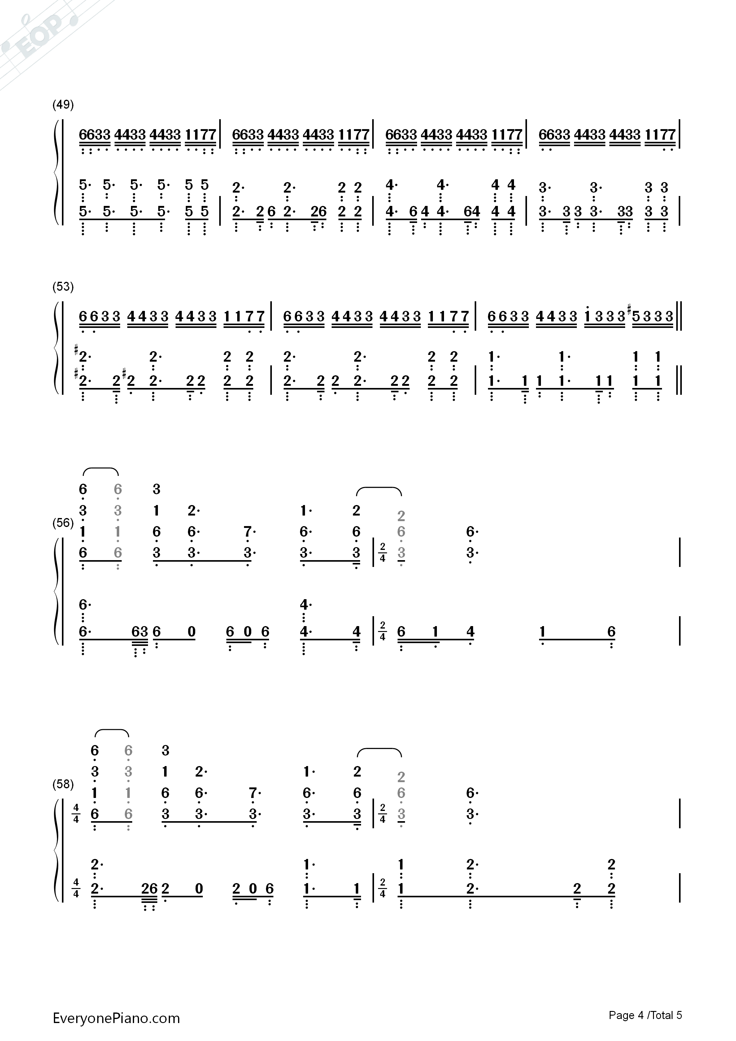 Blood_and_Wine钢琴简谱_Marcin_Przybyłowicz演唱