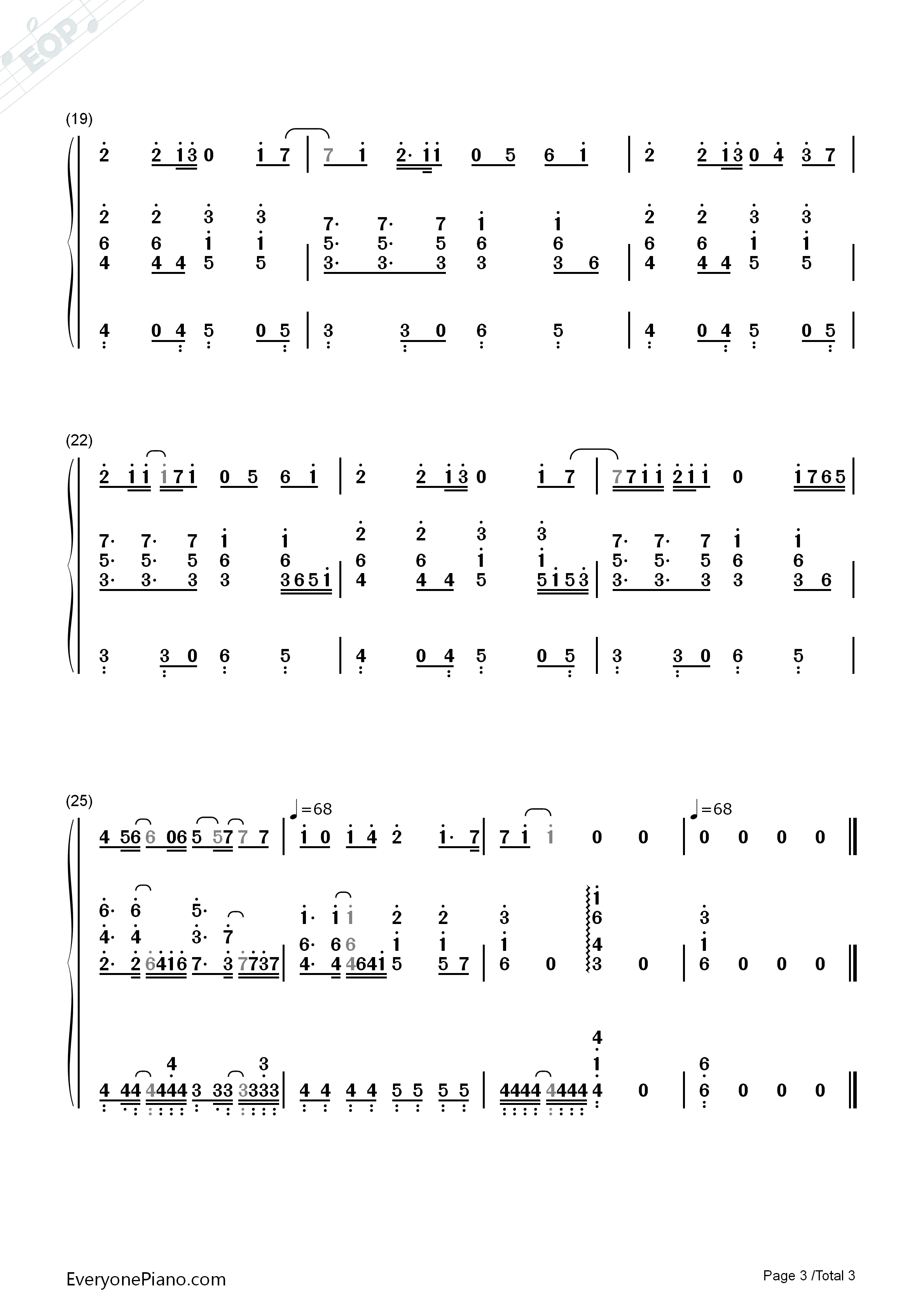 六等星の夜钢琴简谱_Aimer演唱