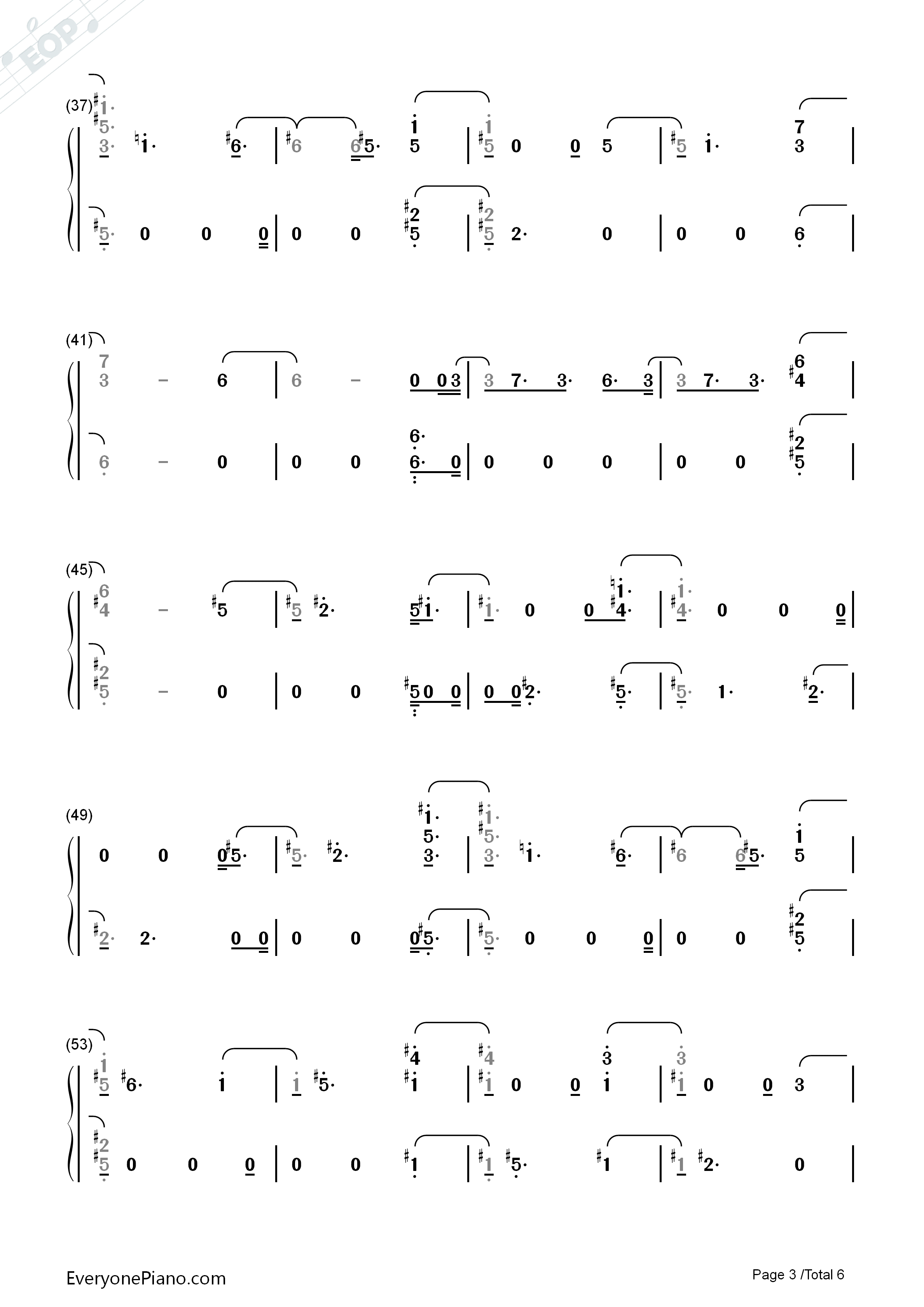 The_Spark钢琴简谱_John_Williams演唱