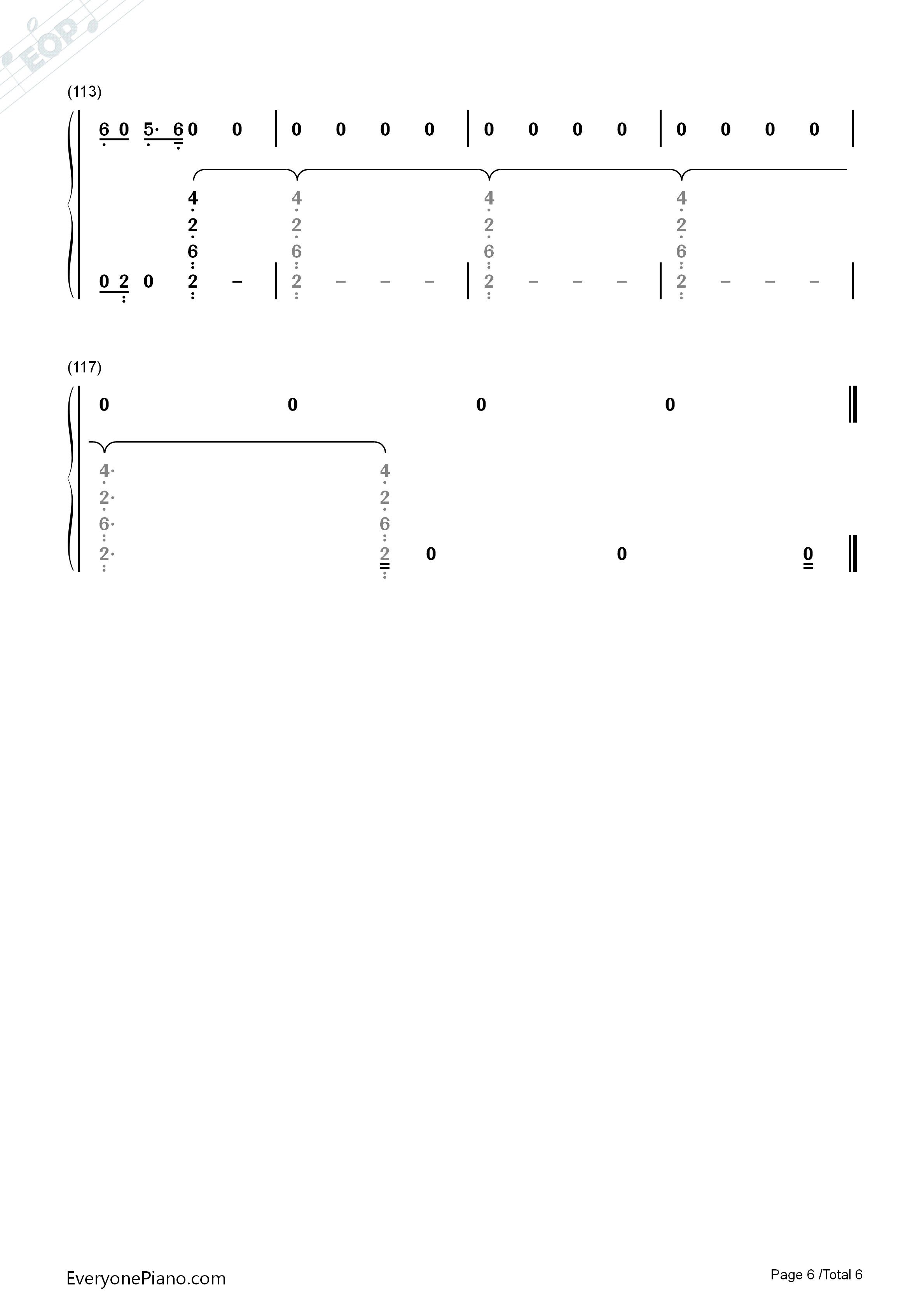 For_You钢琴简谱_Liam_Payne_Rita_Ora演唱