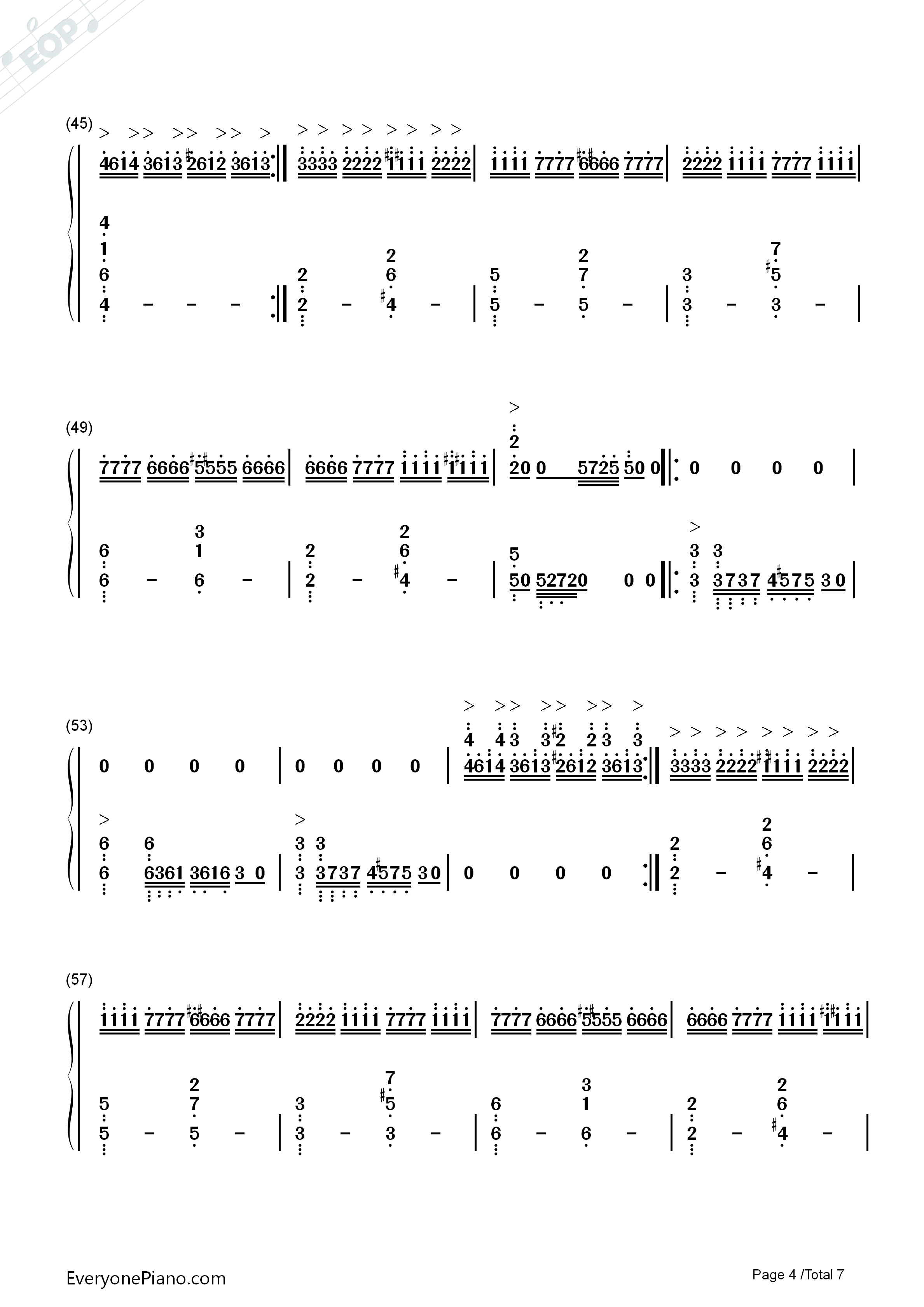 Wonderland钢琴简谱_马克西姆演唱