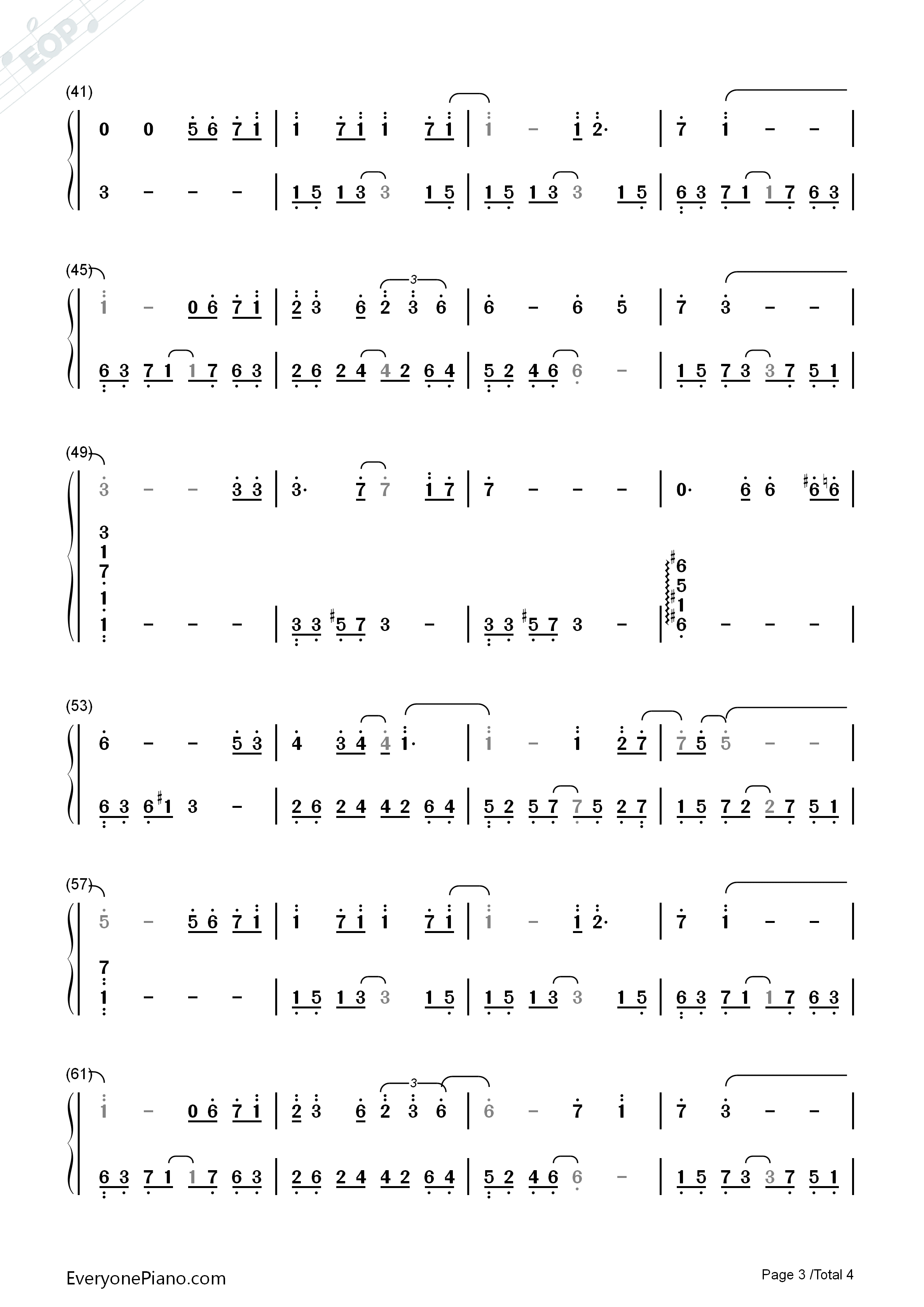 无问钢琴简谱_毛不易演唱