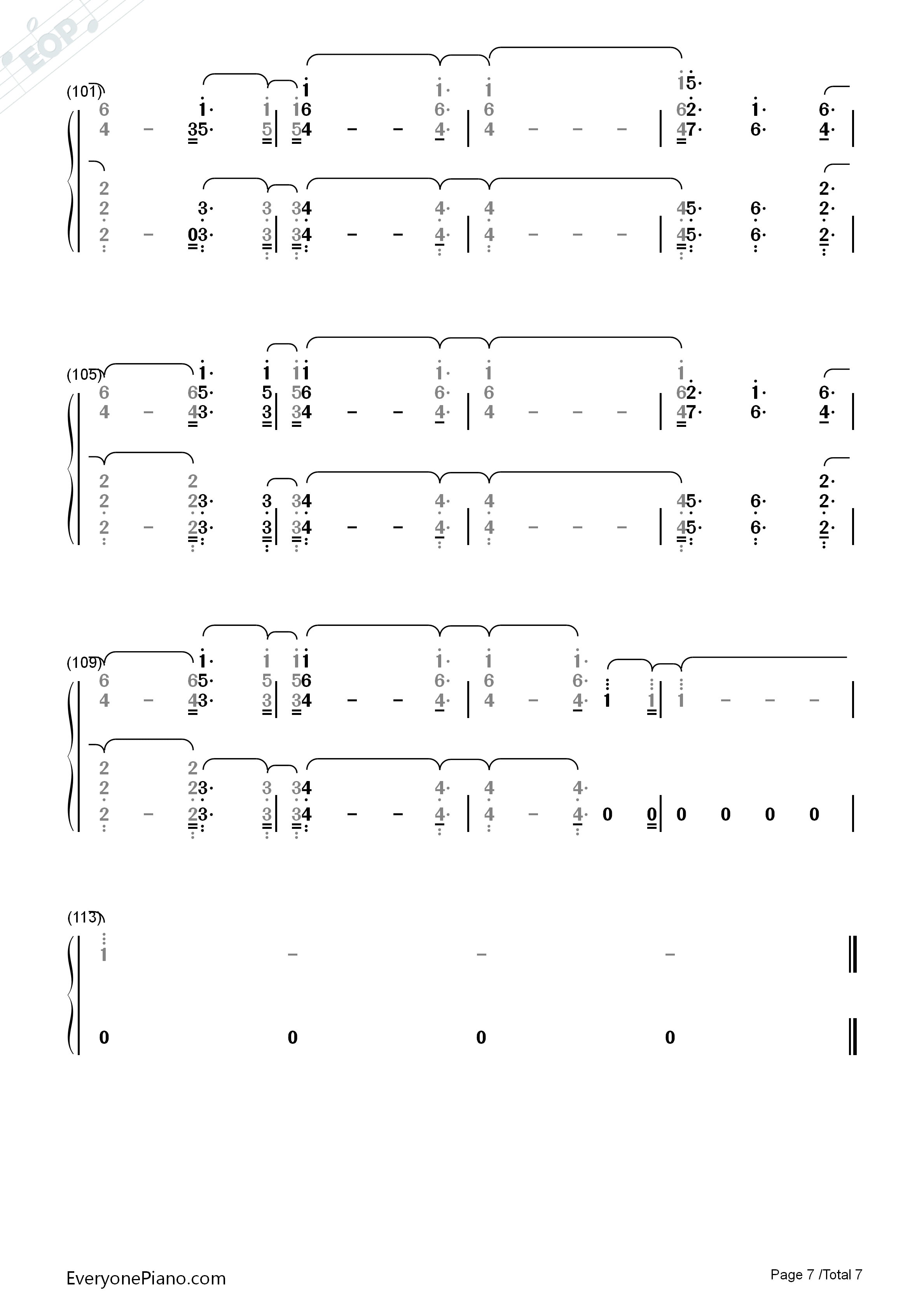 Out_Of_My_Head钢琴简谱_Charli_XCX演唱