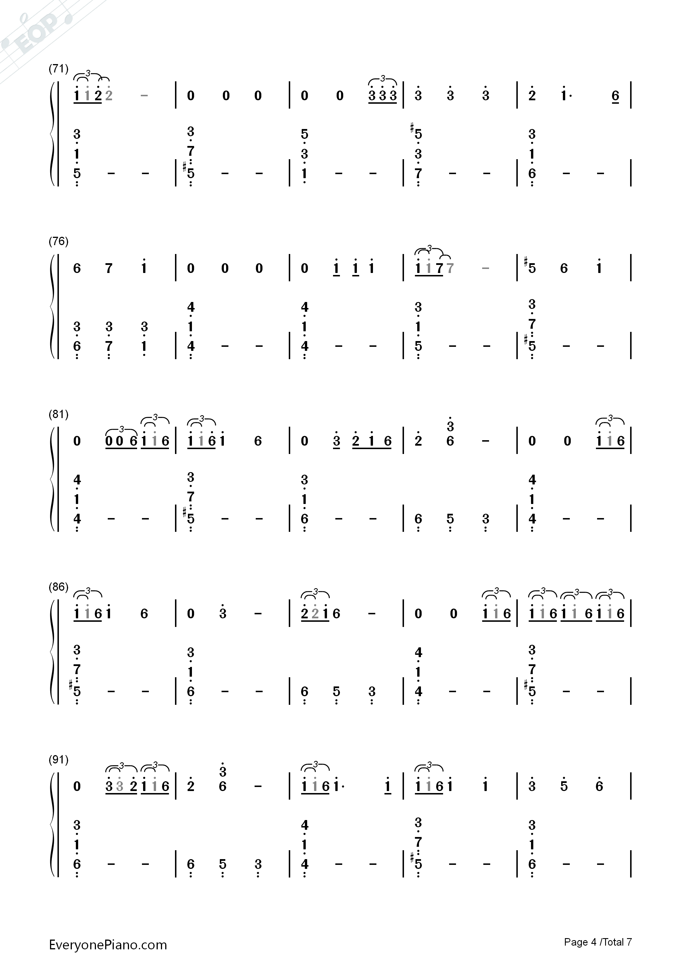 Bad_Reputation钢琴简谱_Shawn_Mendes演唱