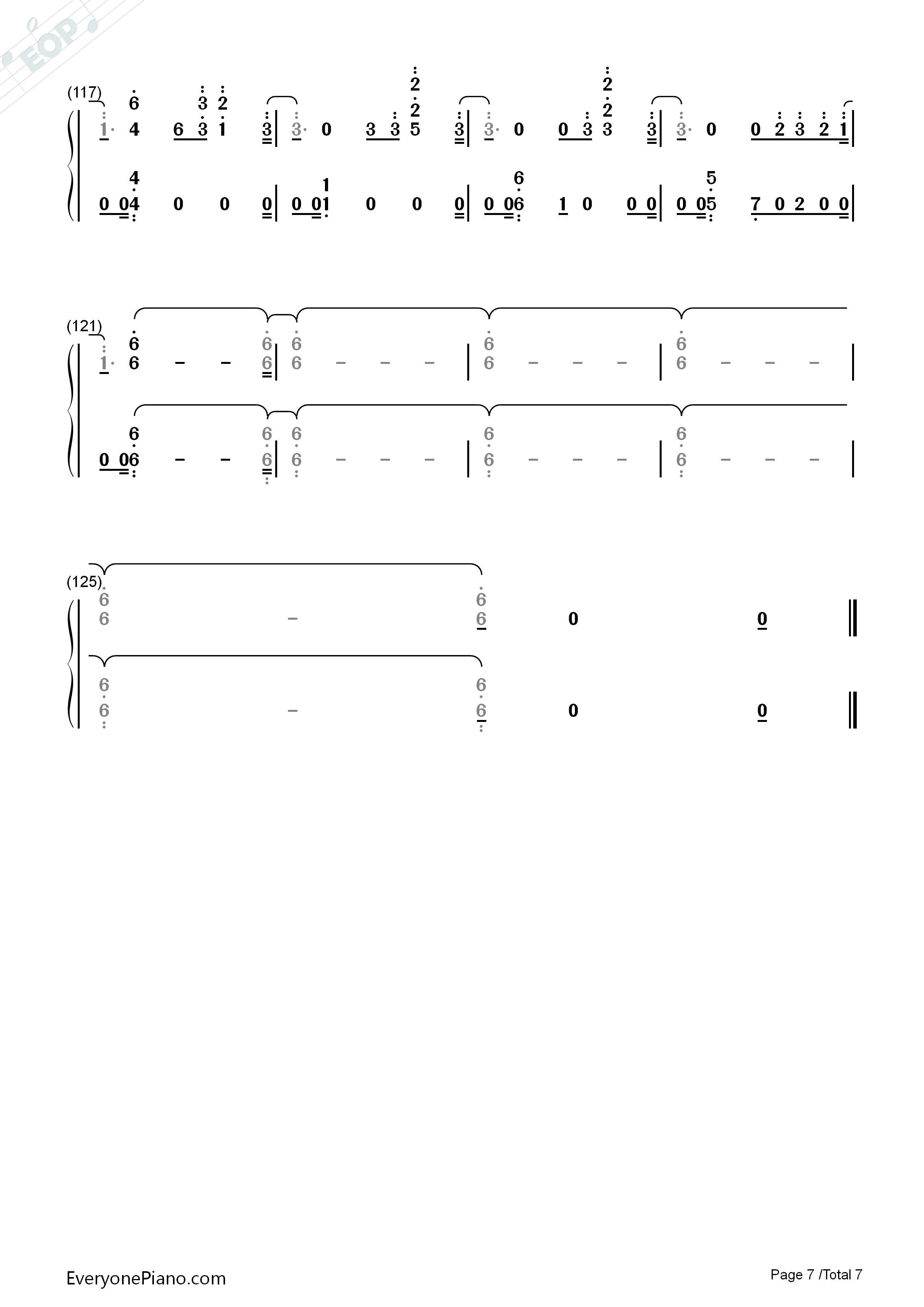 I_Know_You钢琴简谱_Craig_David_Bastille演唱
