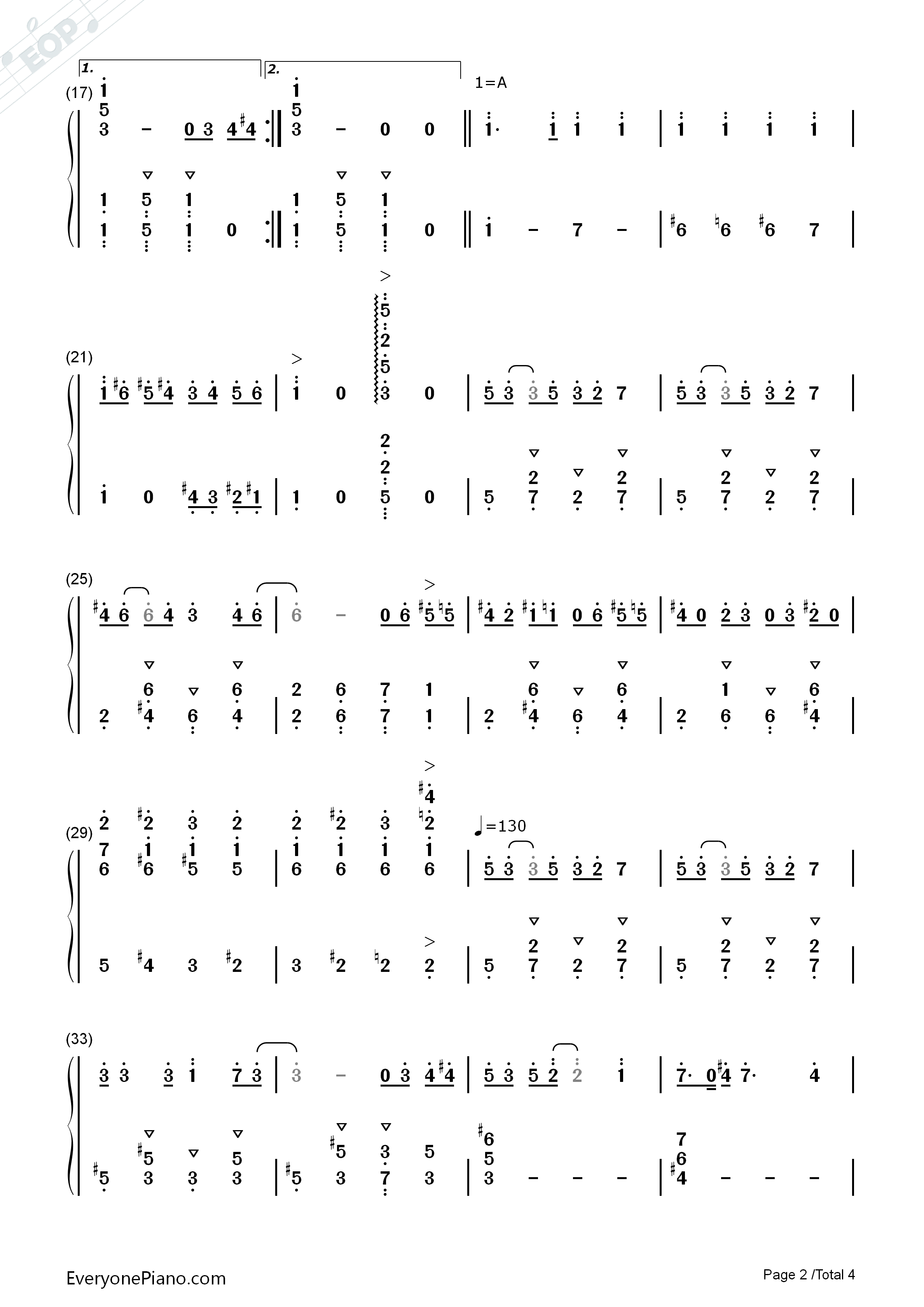 Rag_Time_On_The_Rag钢琴简谱_崎谷健次郎演唱