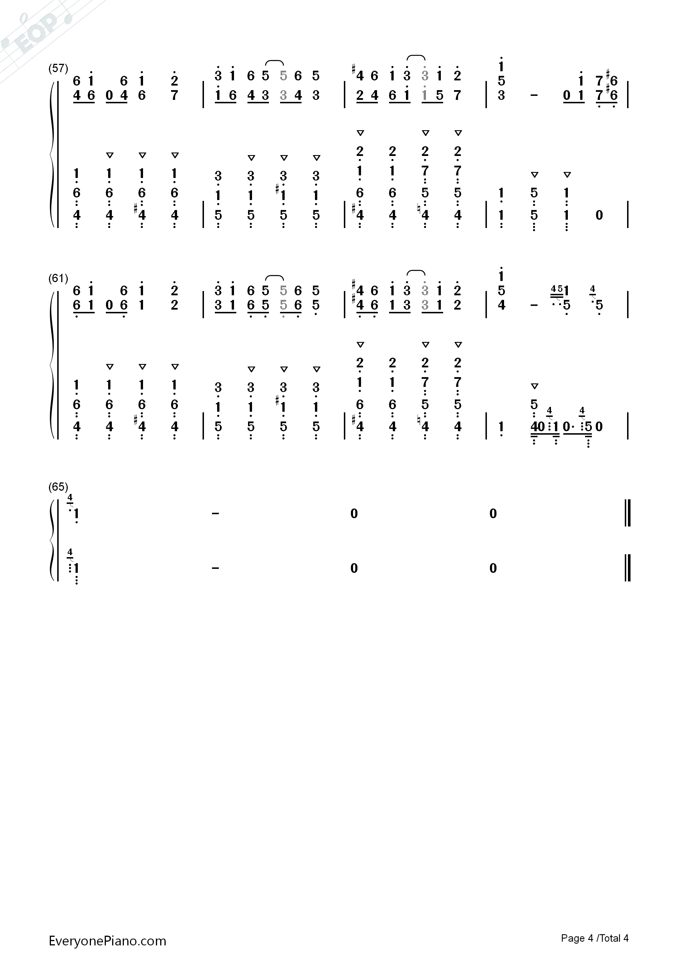 Rag_Time_On_The_Rag钢琴简谱_崎谷健次郎演唱