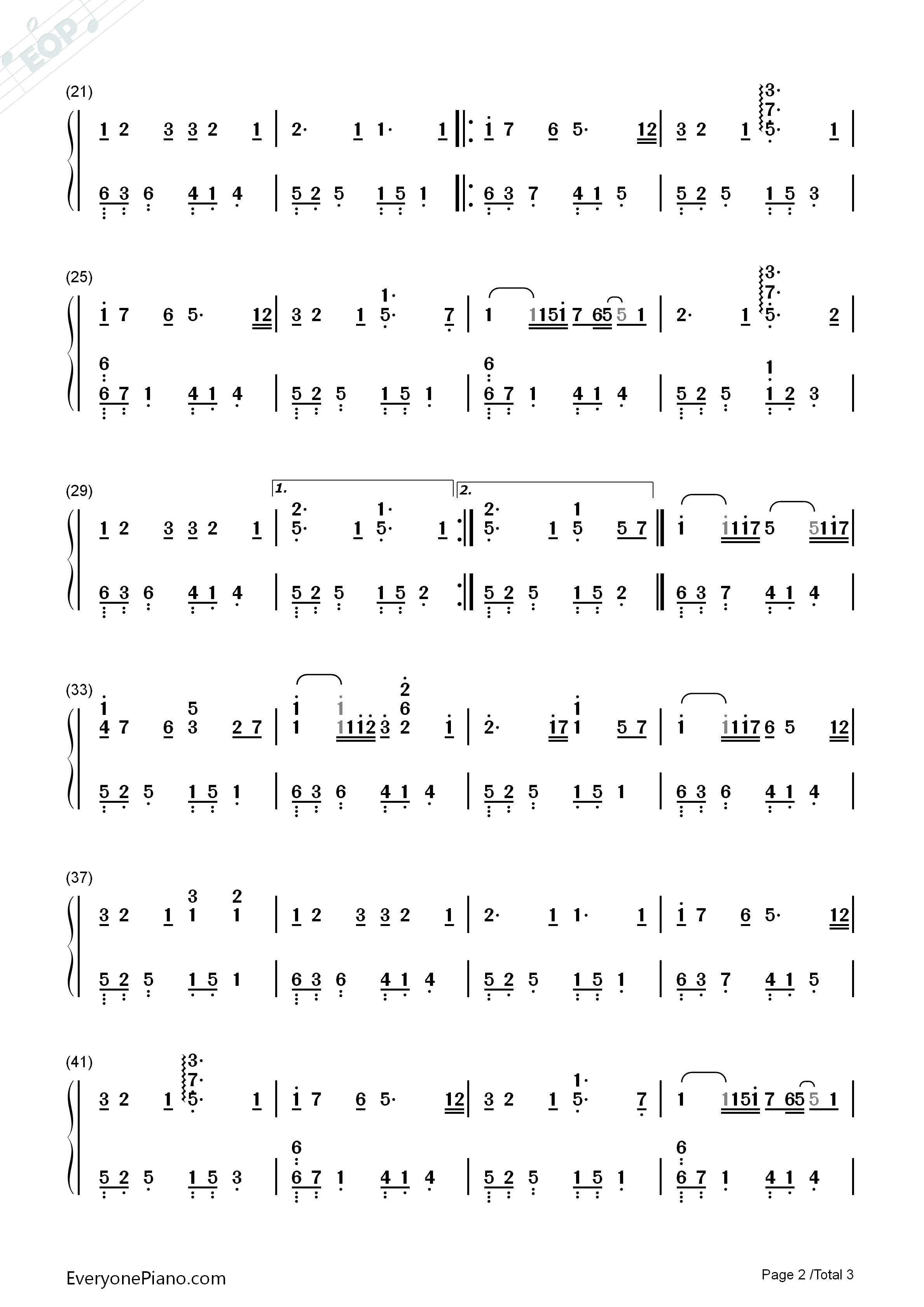 Beyond_the_Memory钢琴简谱_July演唱