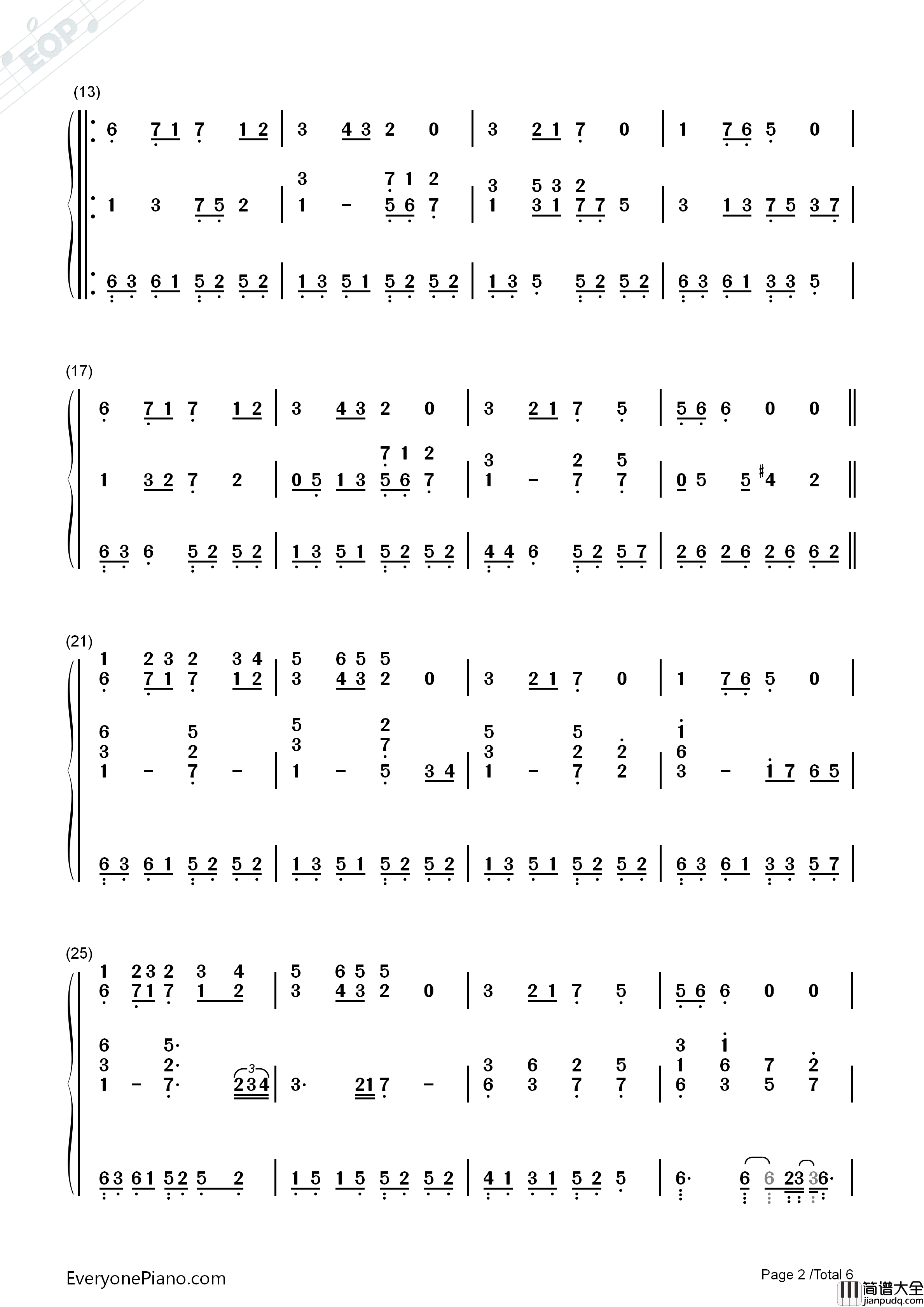 素敌だね钢琴简谱_中野律纪（RIKKI）演唱