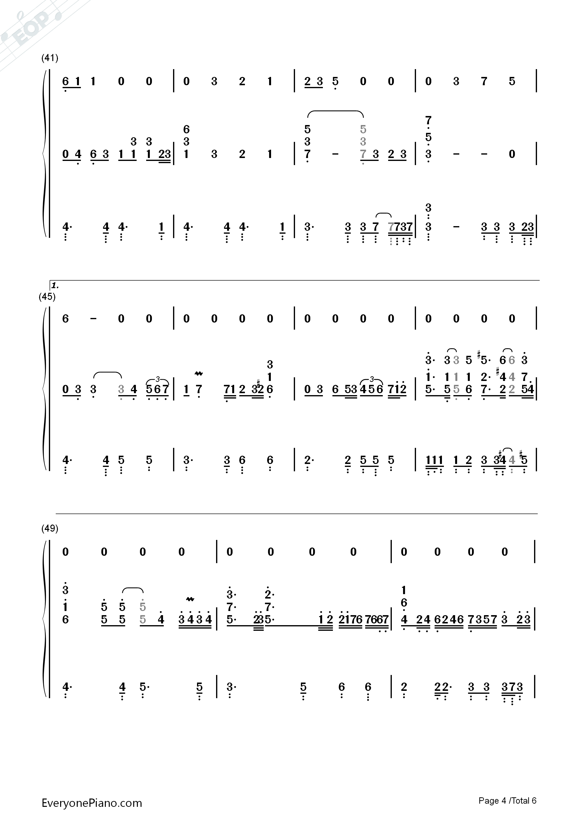 素敌だね钢琴简谱_中野律纪（RIKKI）演唱