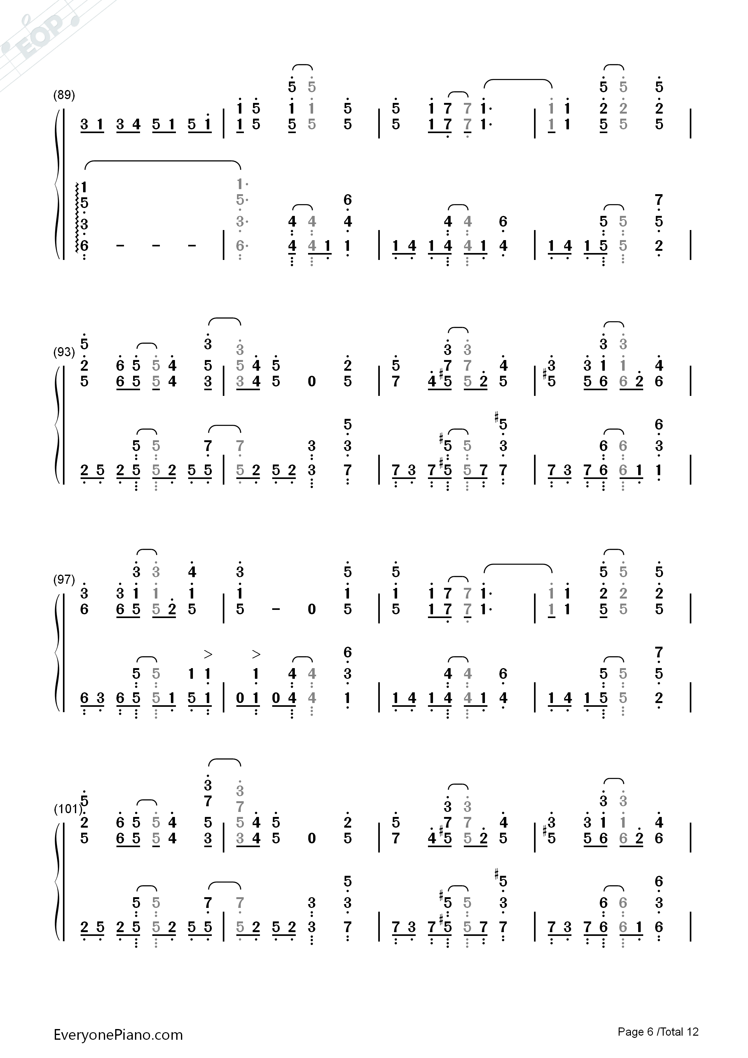 SAVIOR_OF_SONG钢琴简谱_ナノ_MY_FIRST_STORY演唱