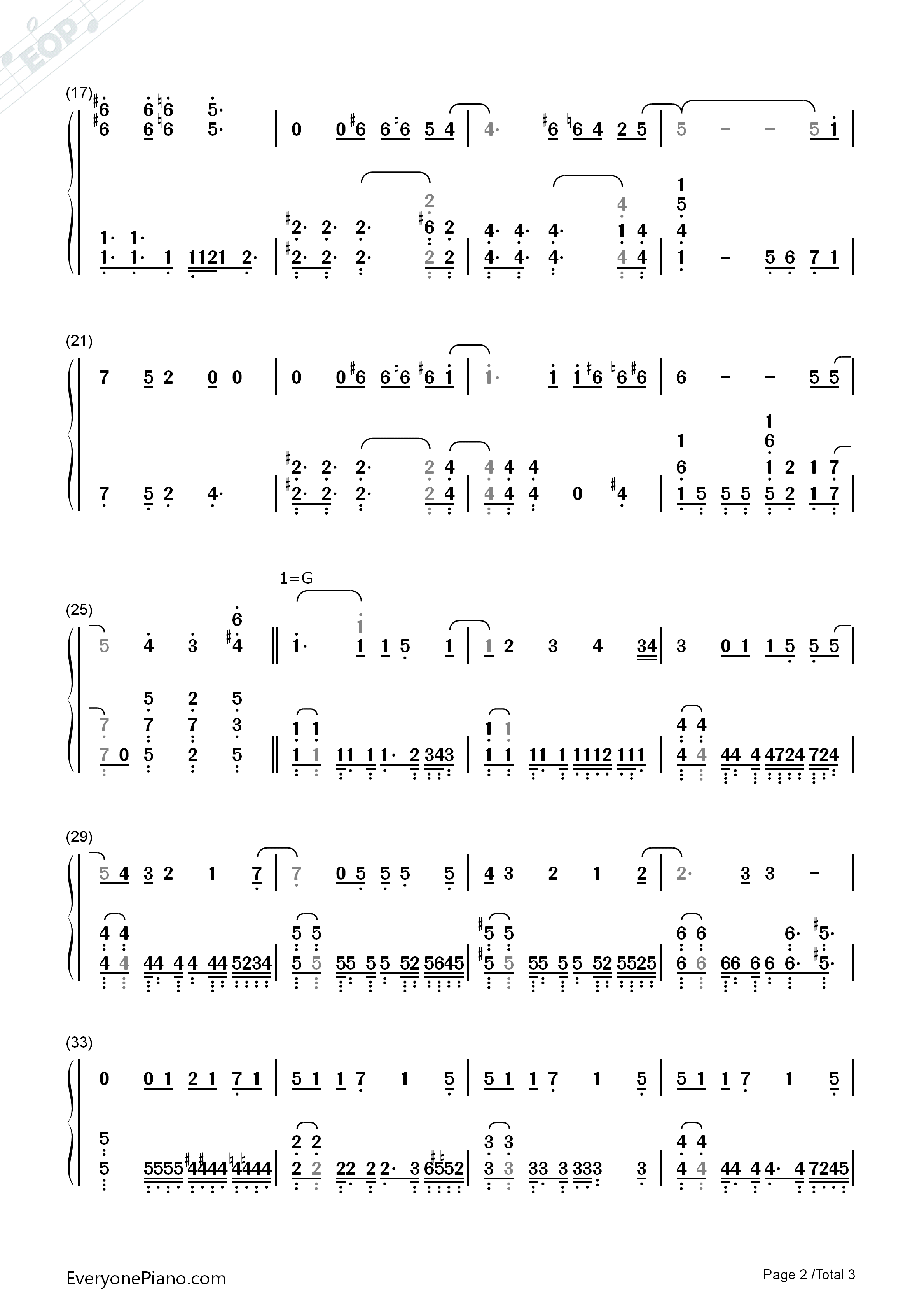 守りたいもののために钢琴简谱_伊藤美来演唱