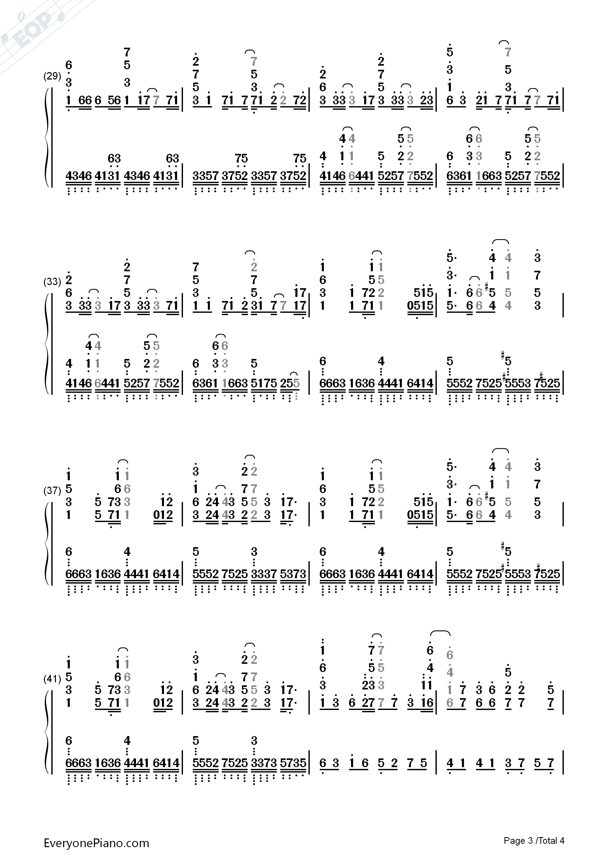 Acedia钢琴简谱_初音未来演唱