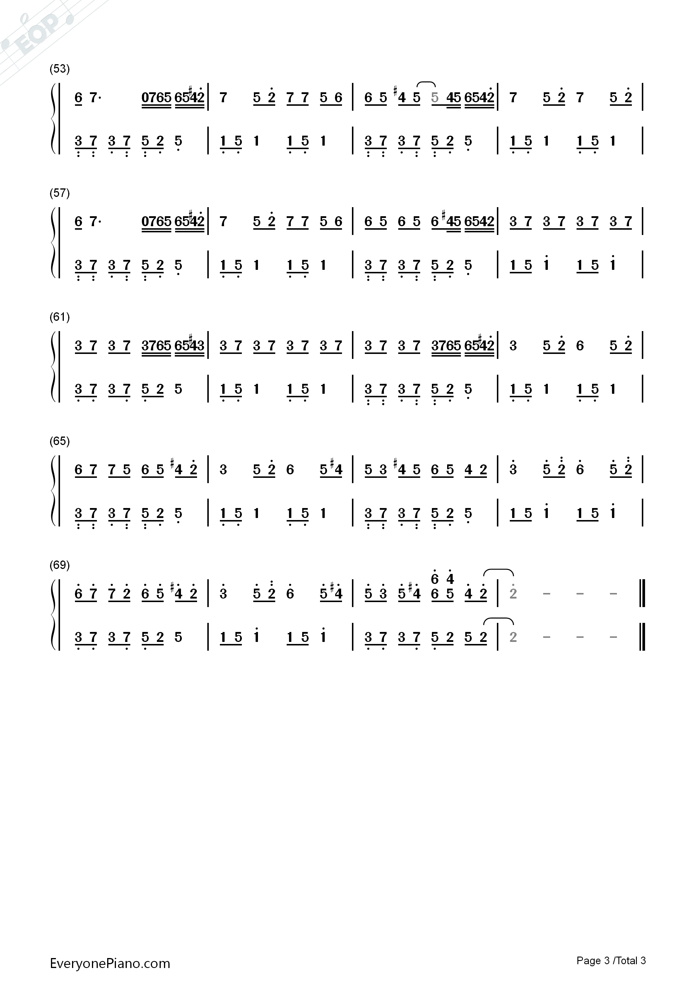 Time_to_Love钢琴简谱_October演唱