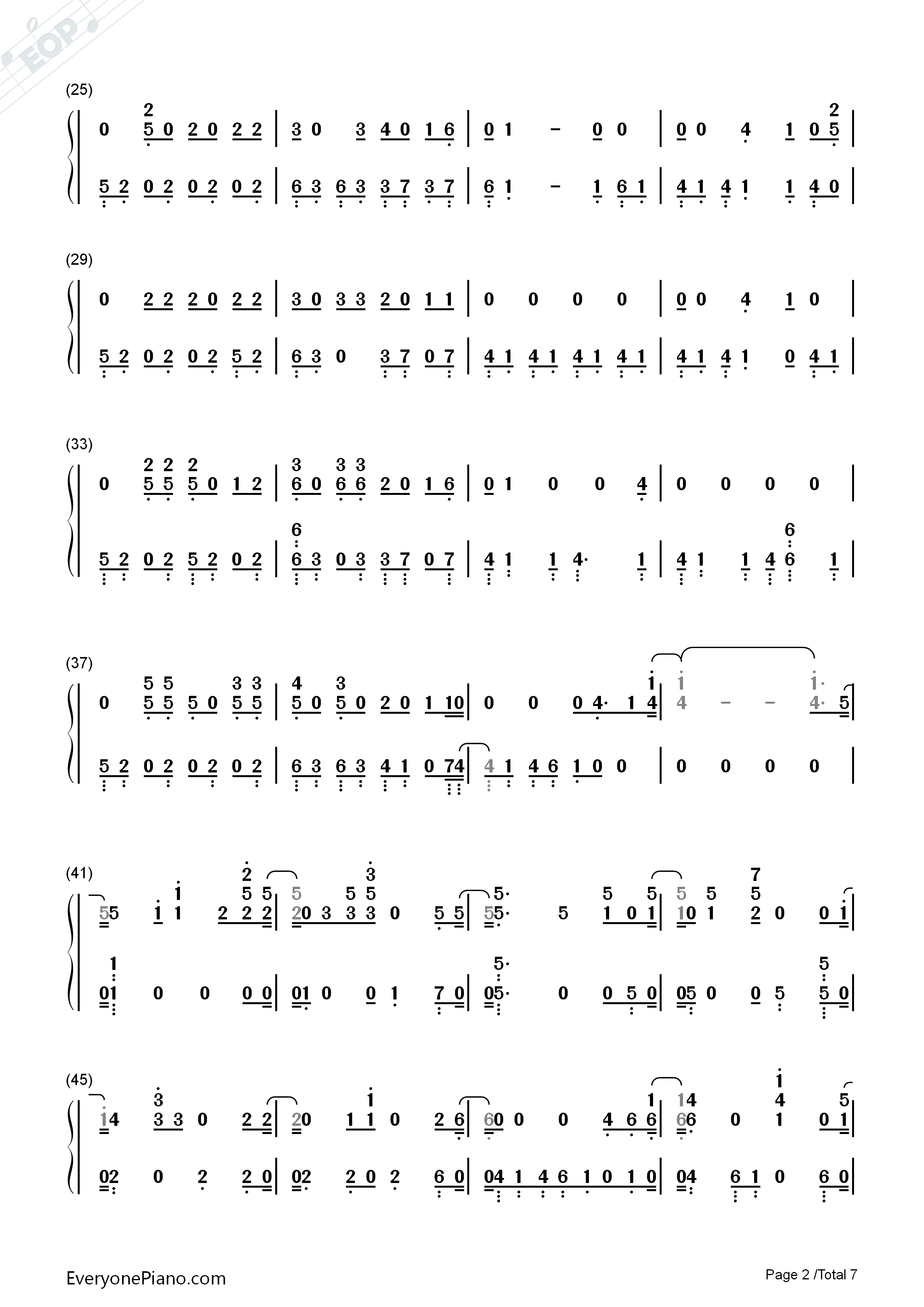 A_Million_Dreams钢琴简谱_Pasek_and_Paul演唱