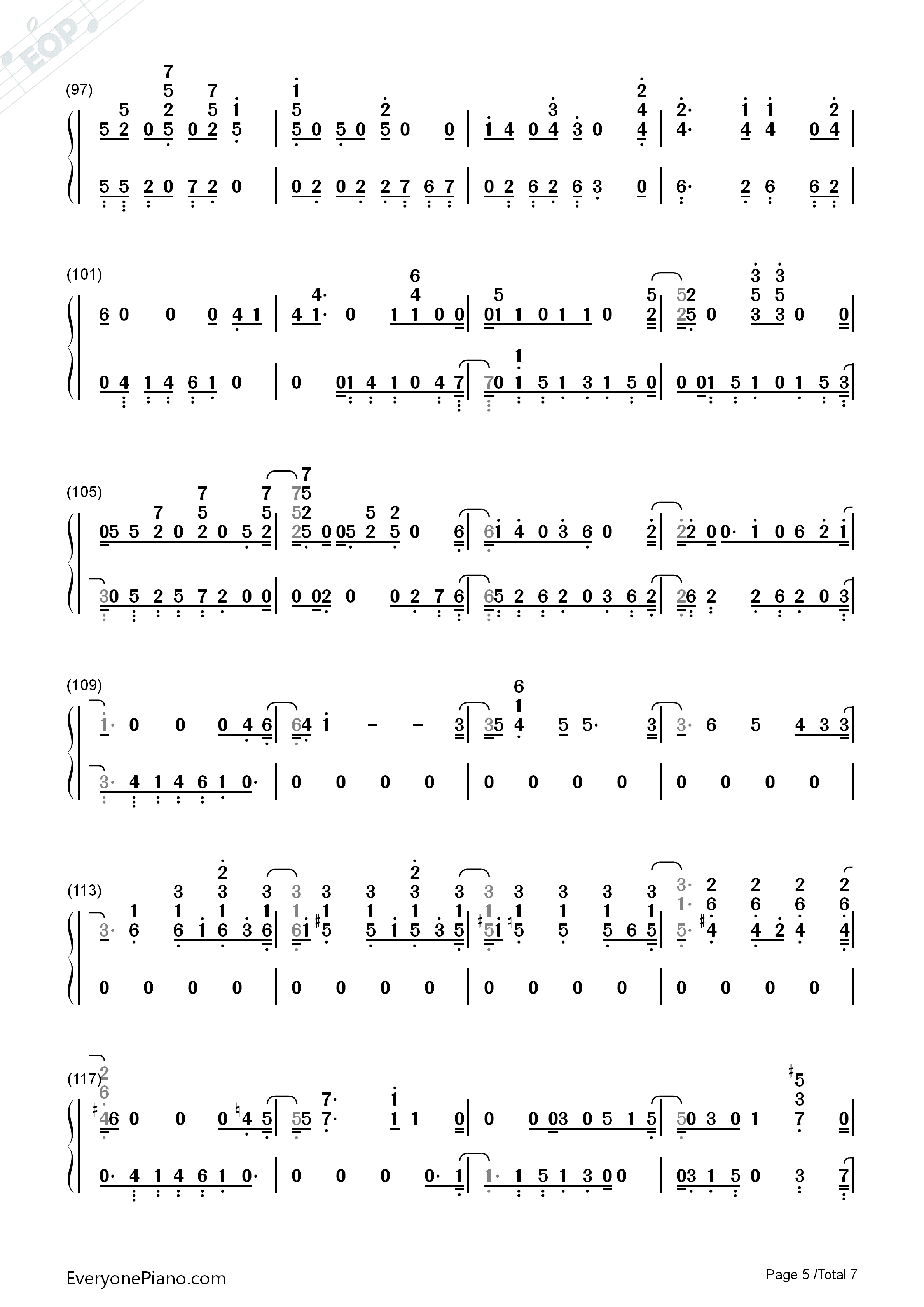 A_Million_Dreams钢琴简谱_Pasek_and_Paul演唱