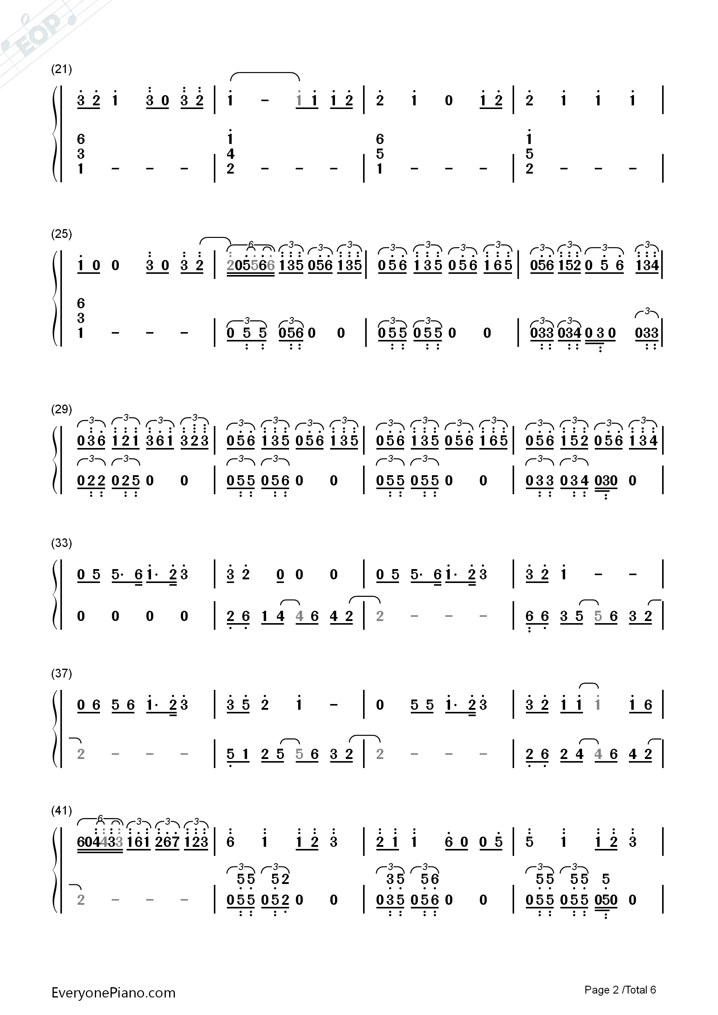 Latch钢琴简谱_Disclosure_Sam_Smith演唱