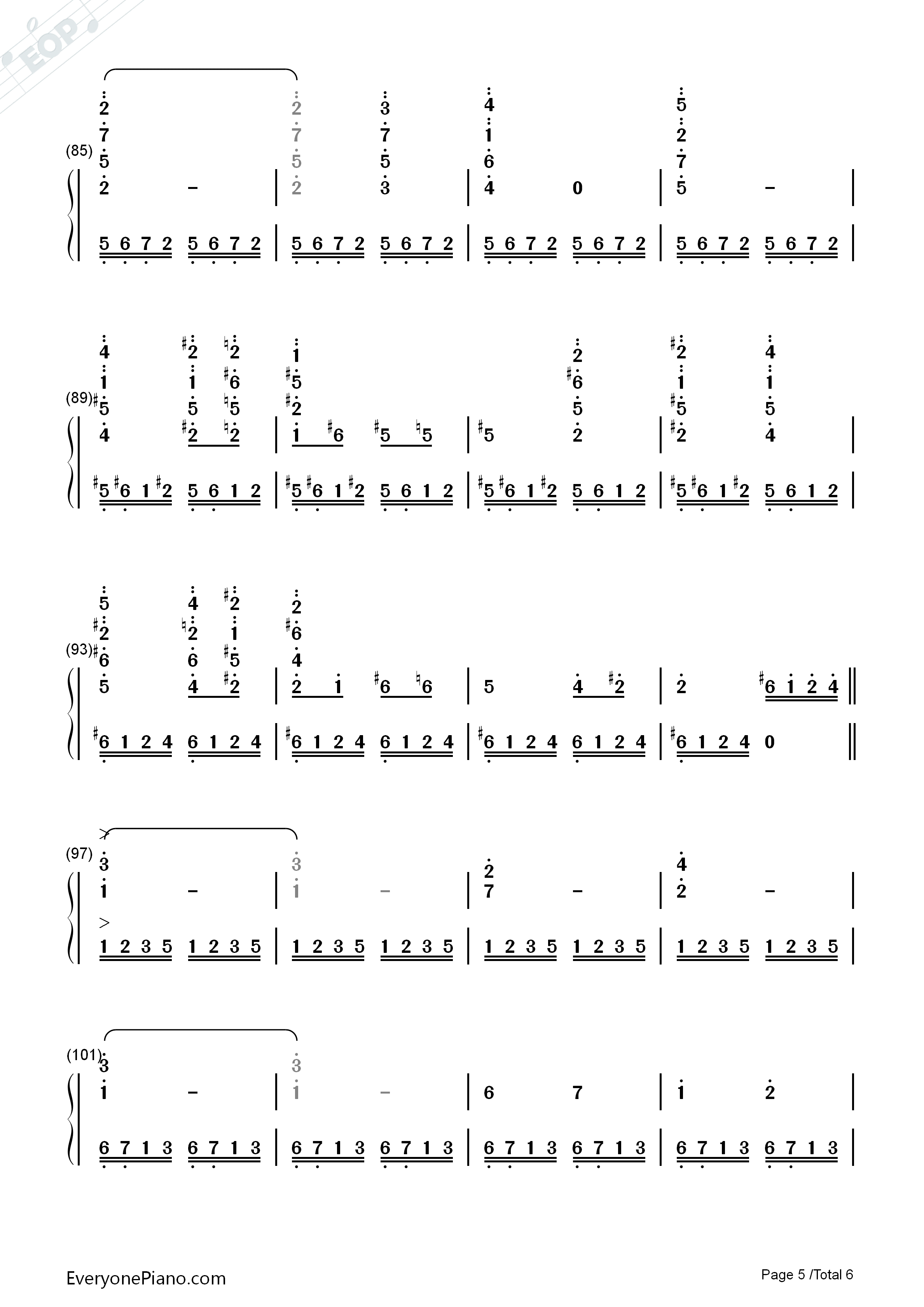Prelude钢琴简谱_植松伸夫演唱