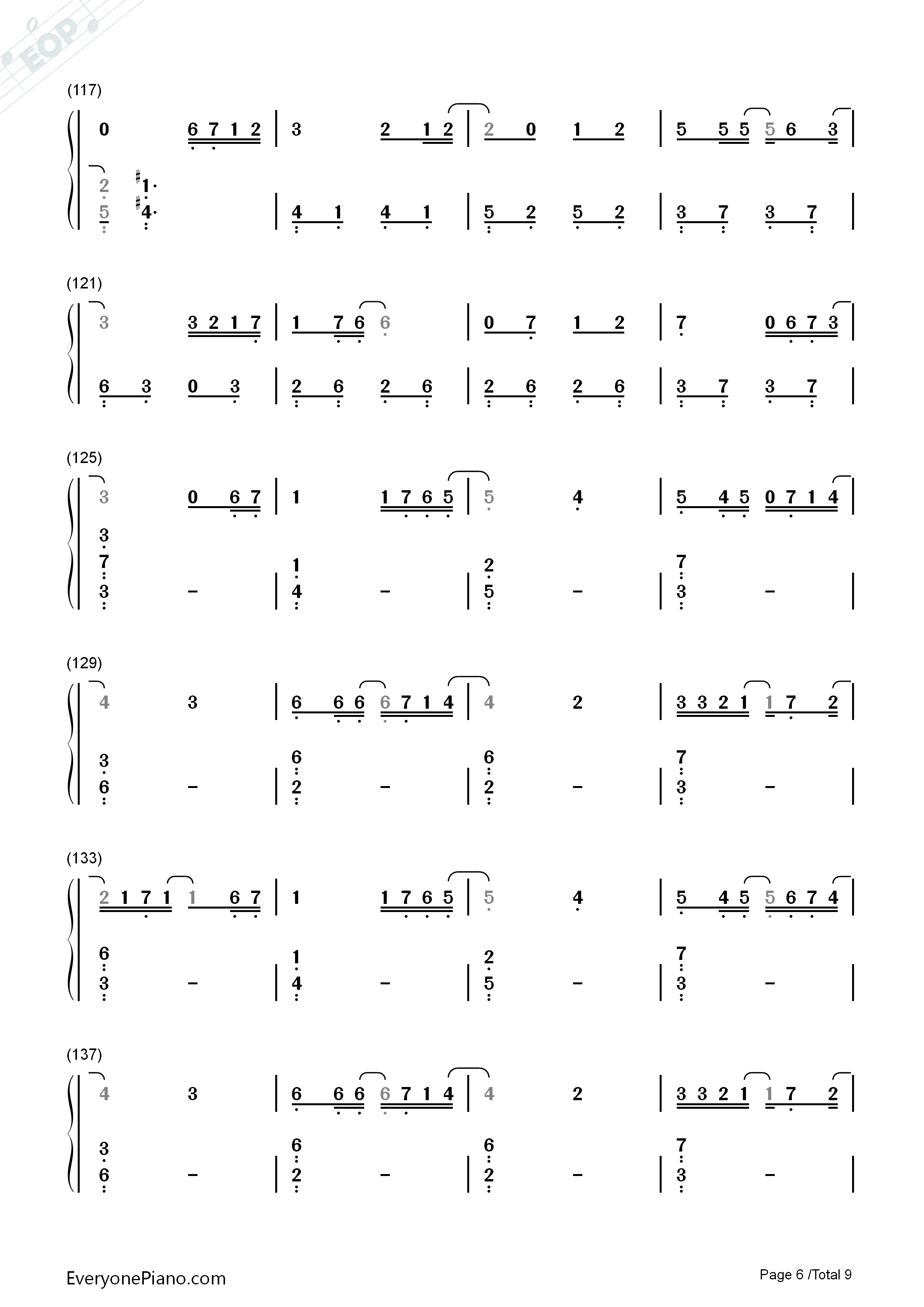 碧き願い钢琴简谱_佐坂めぐみ演唱