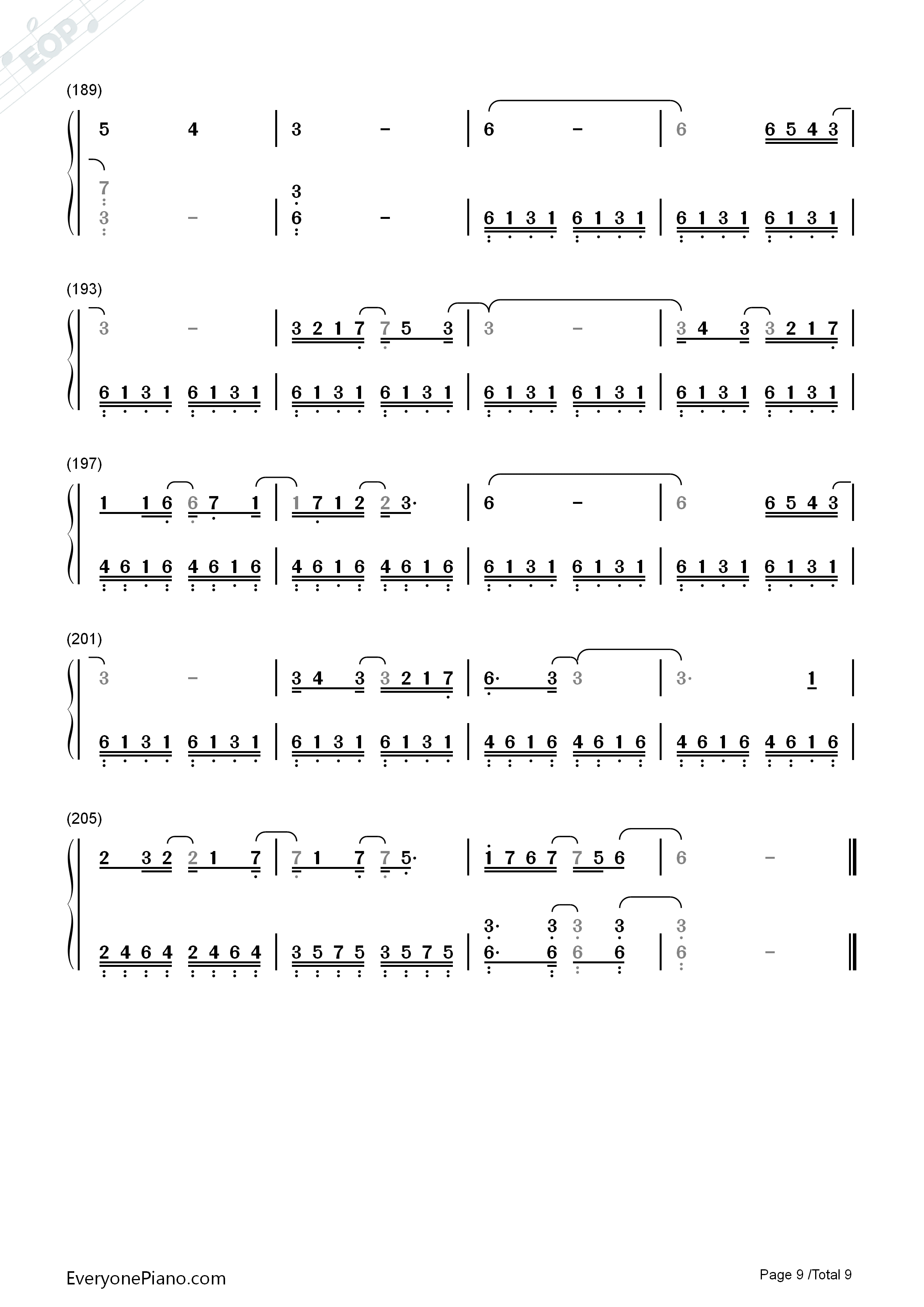 碧き願い钢琴简谱_佐坂めぐみ演唱