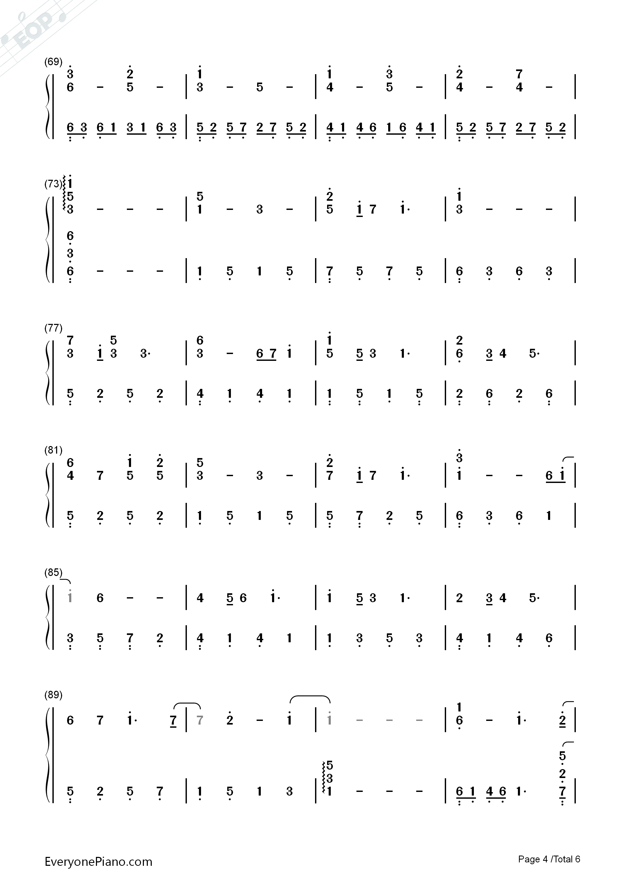 是梦吧钢琴简谱_胡一天演唱