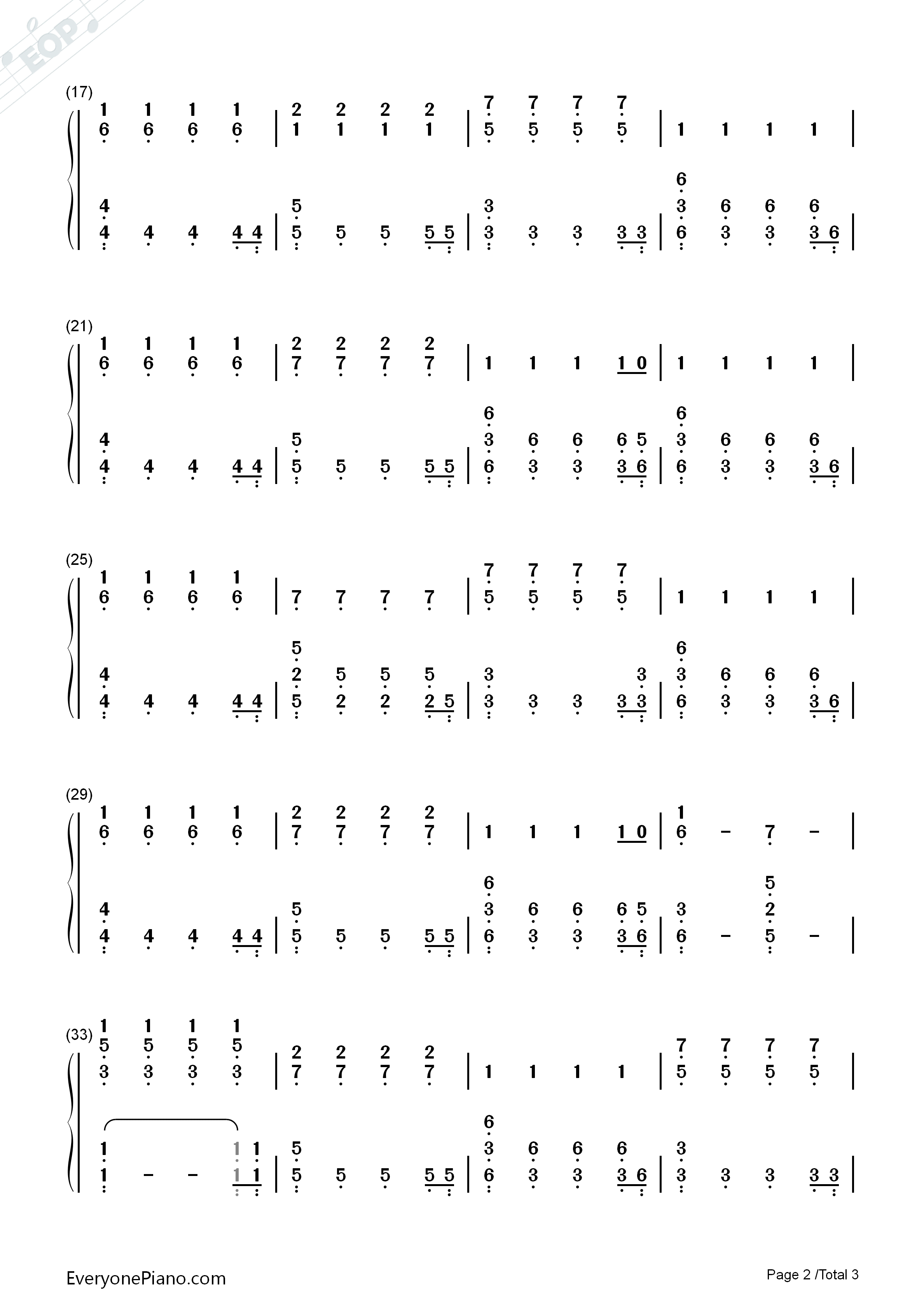 体面钢琴简谱_于文文演唱
