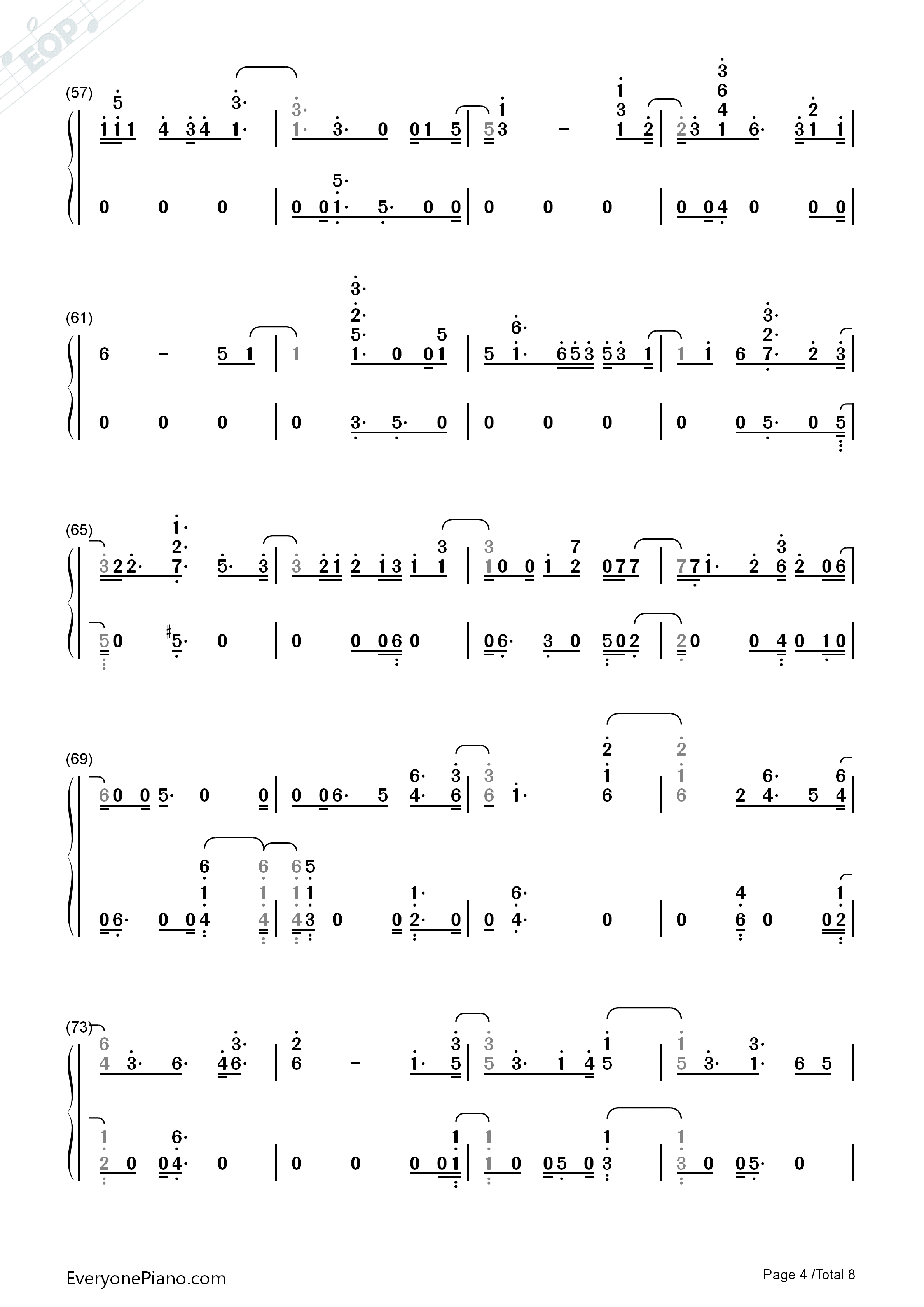 If_You_Leave_Me_Now钢琴简谱_Charlie_Puth演唱