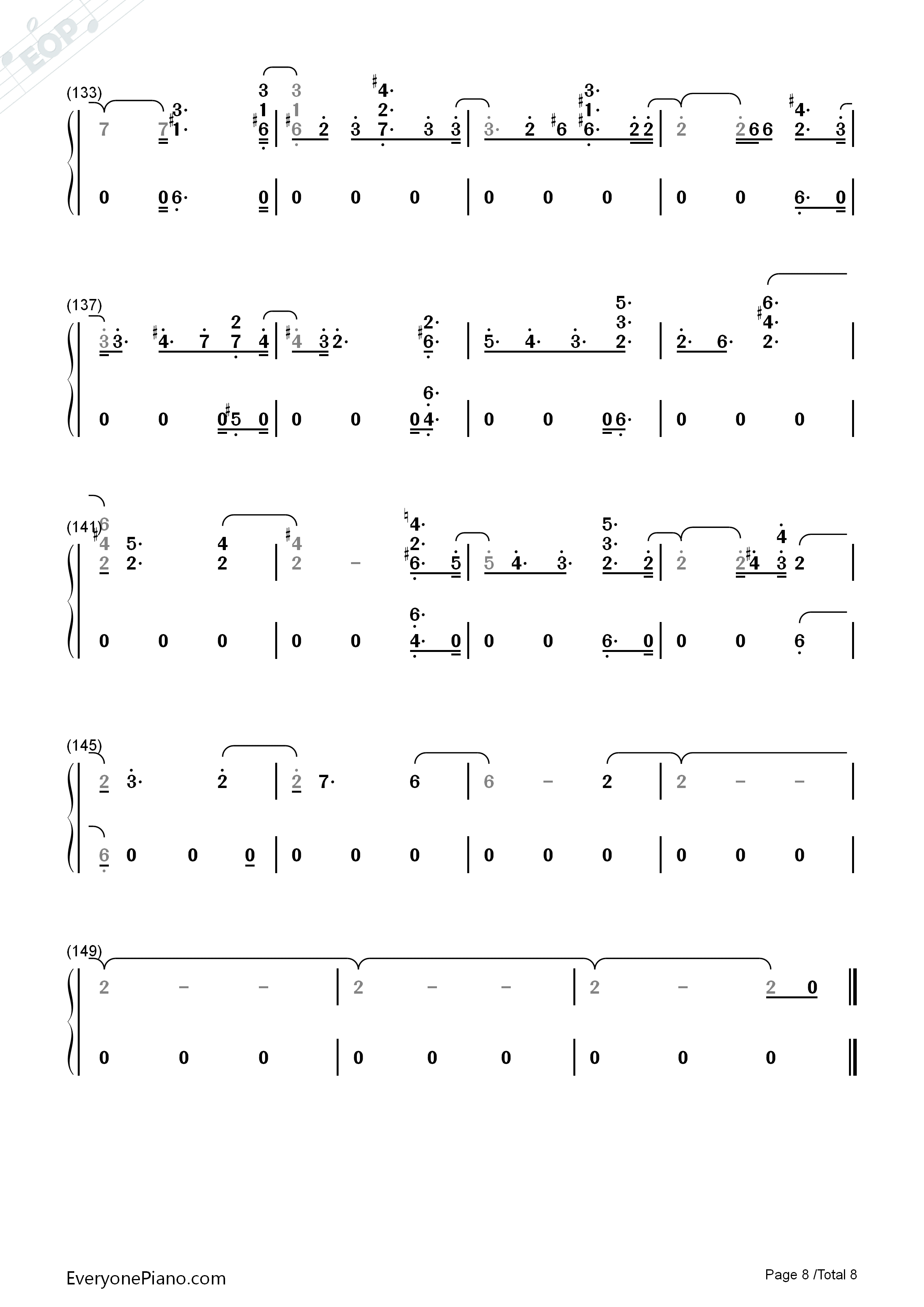 If_You_Leave_Me_Now钢琴简谱_Charlie_Puth演唱