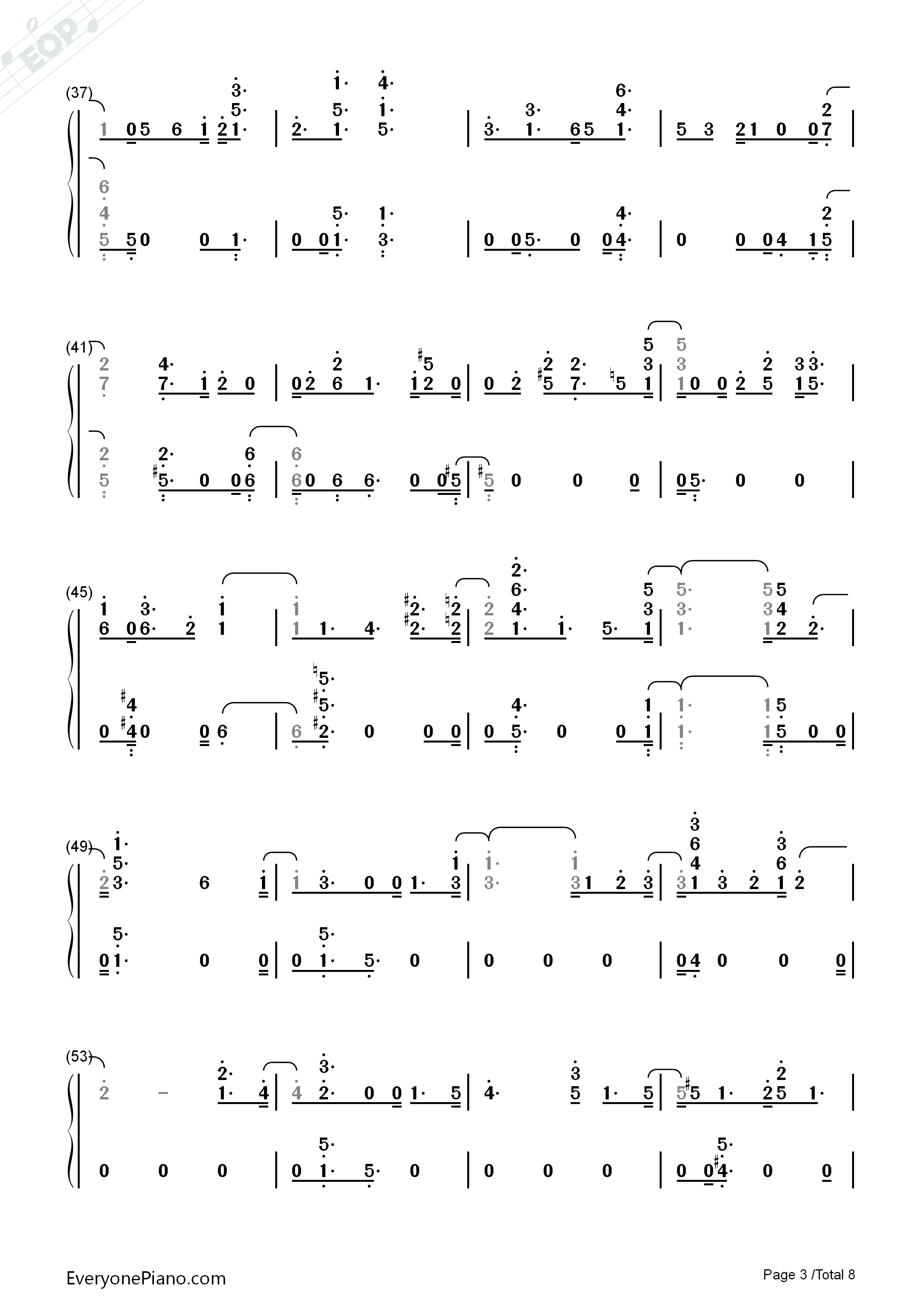 If_You_Leave_Me_Now钢琴简谱_Charlie_Puth演唱