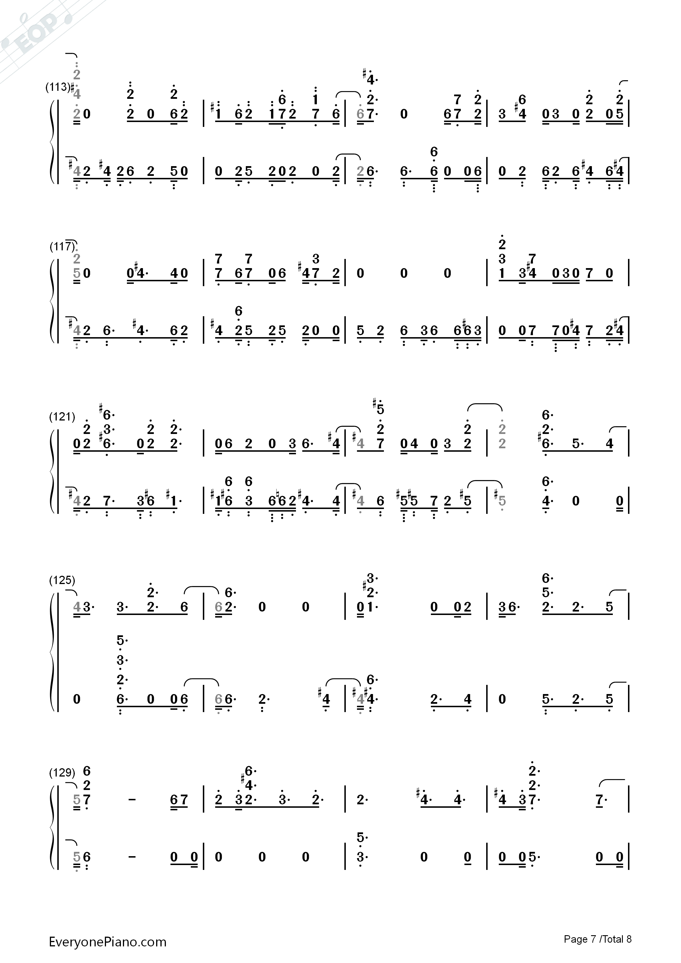 If_You_Leave_Me_Now钢琴简谱_Charlie_Puth演唱