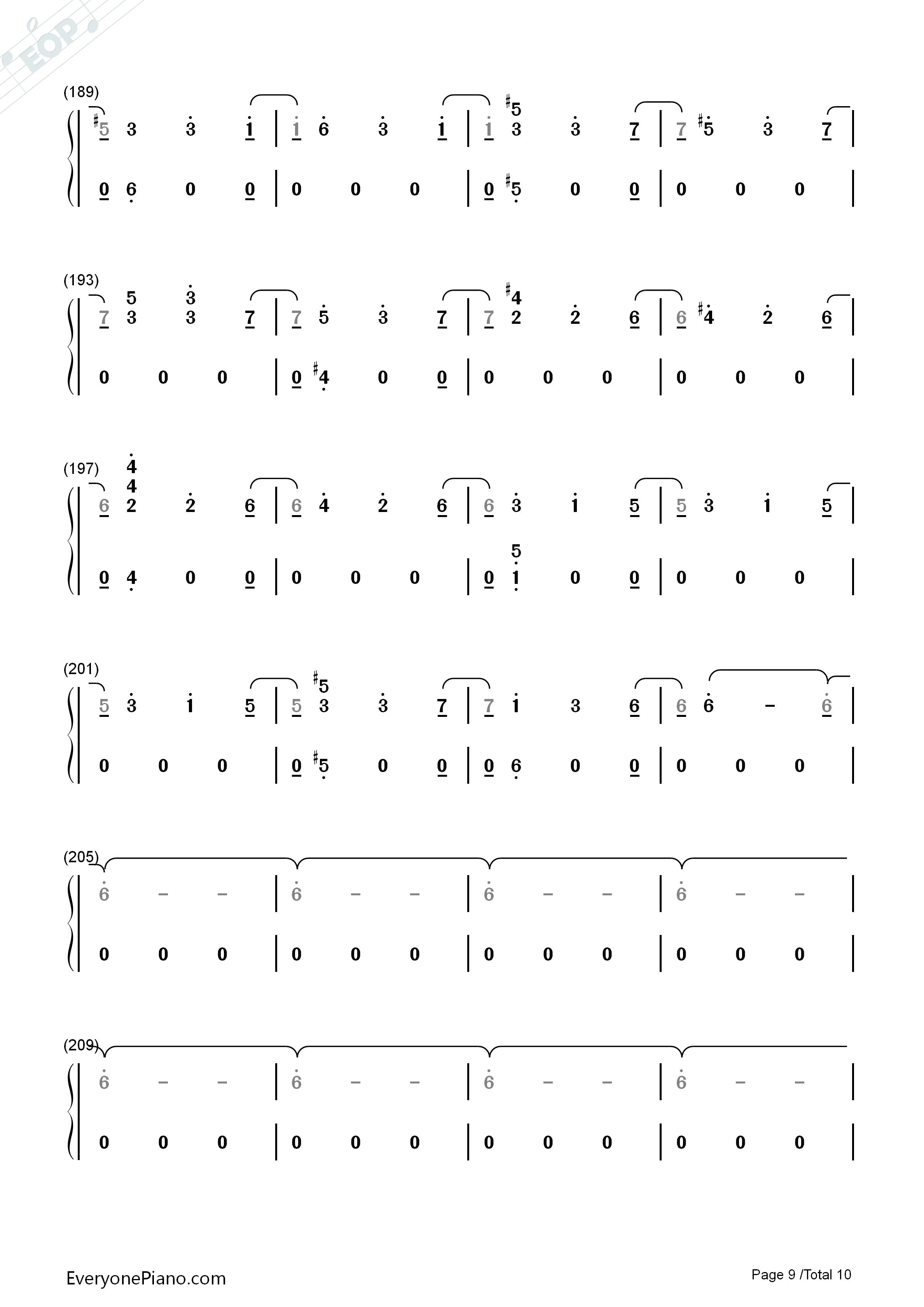 Heaven钢琴简谱_Julia_Michaels演唱