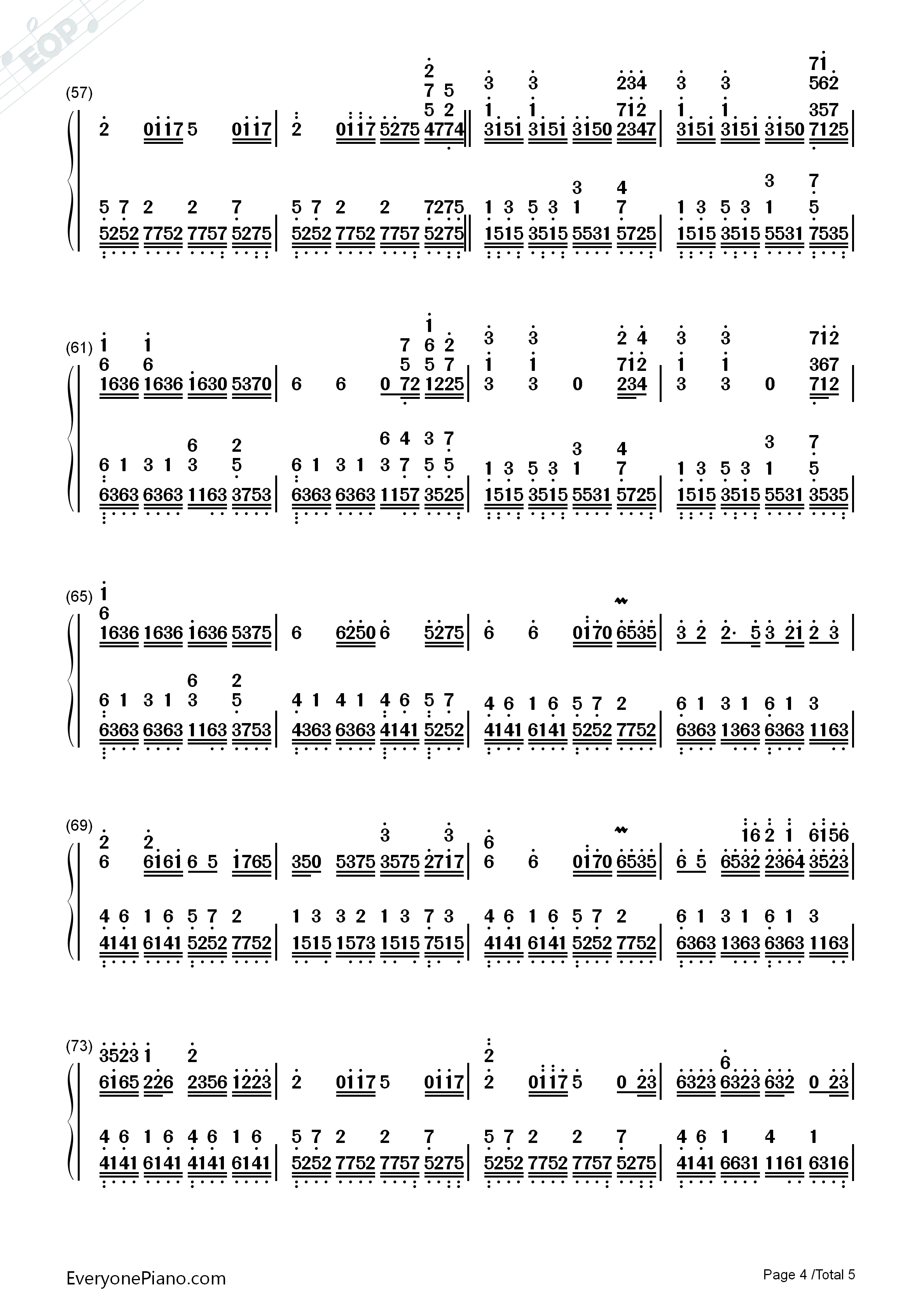 和兰花一起钢琴简谱_Yanni__雅尼演唱