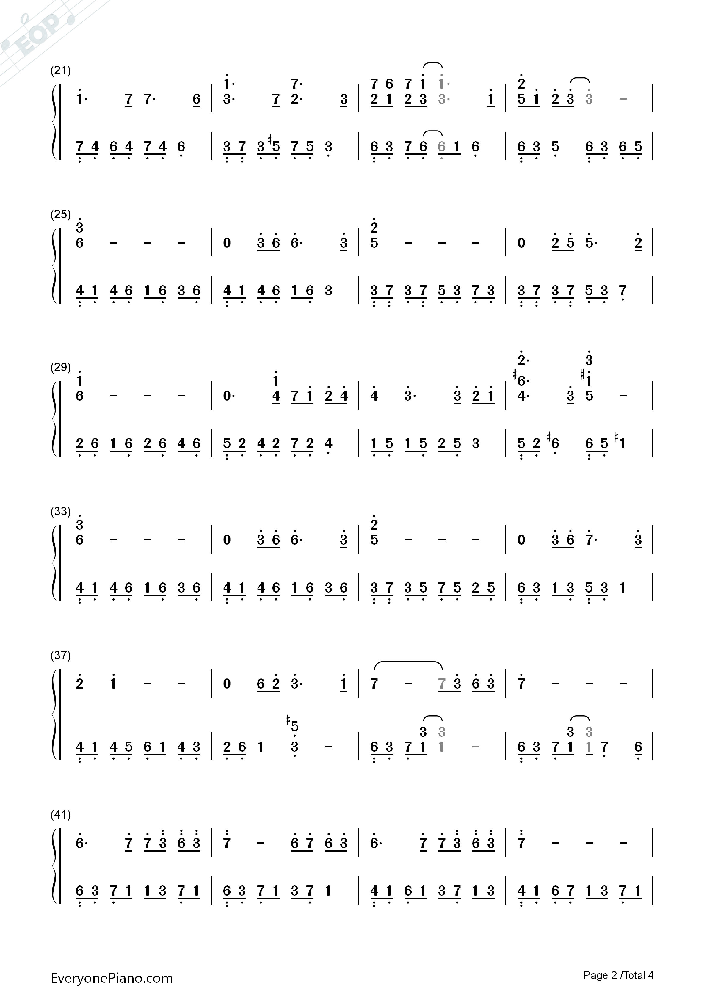 李香兰钢琴简谱_张学友演唱