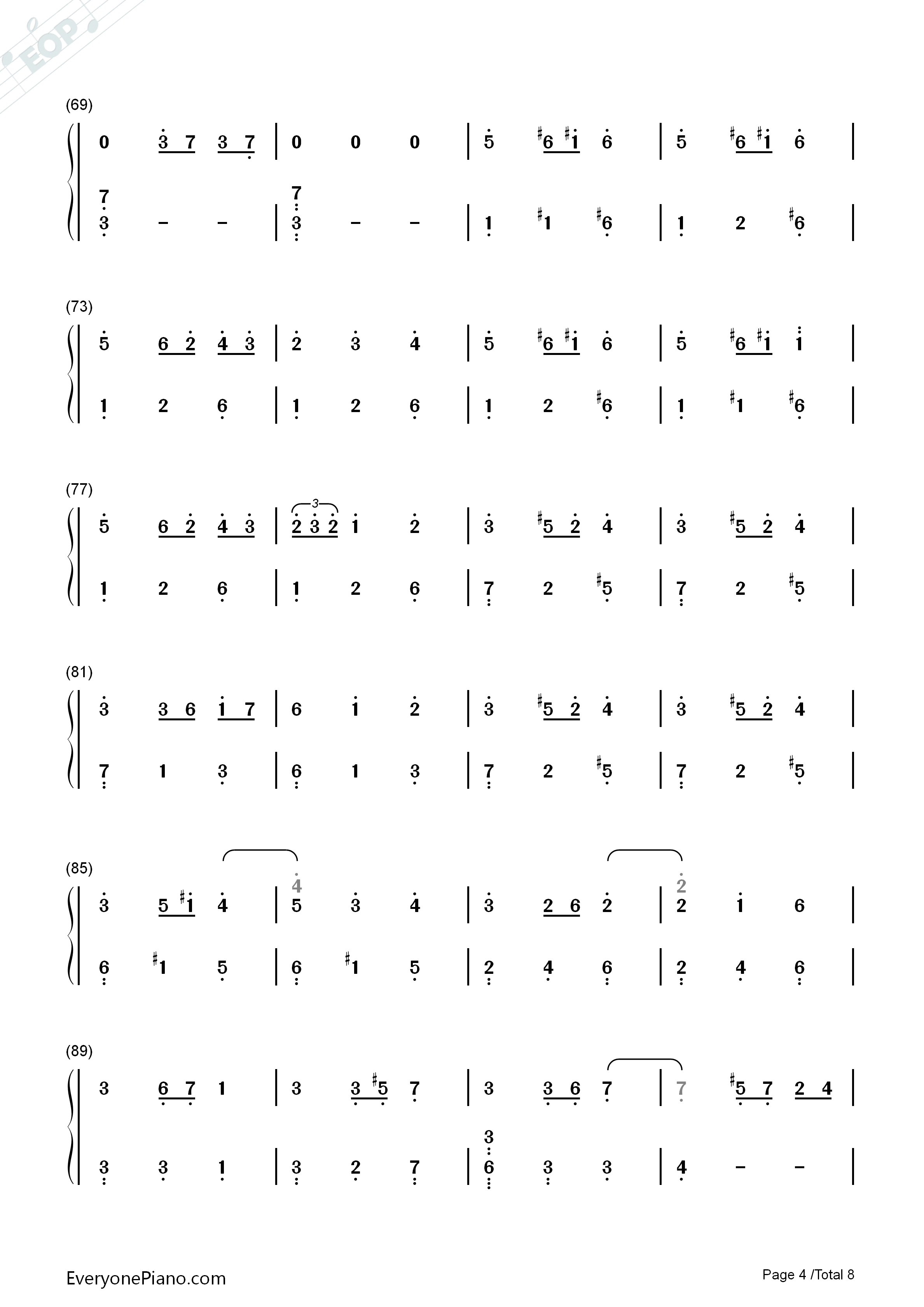 浪漫圆舞曲钢琴简谱_德奥达·德·塞弗拉克演唱