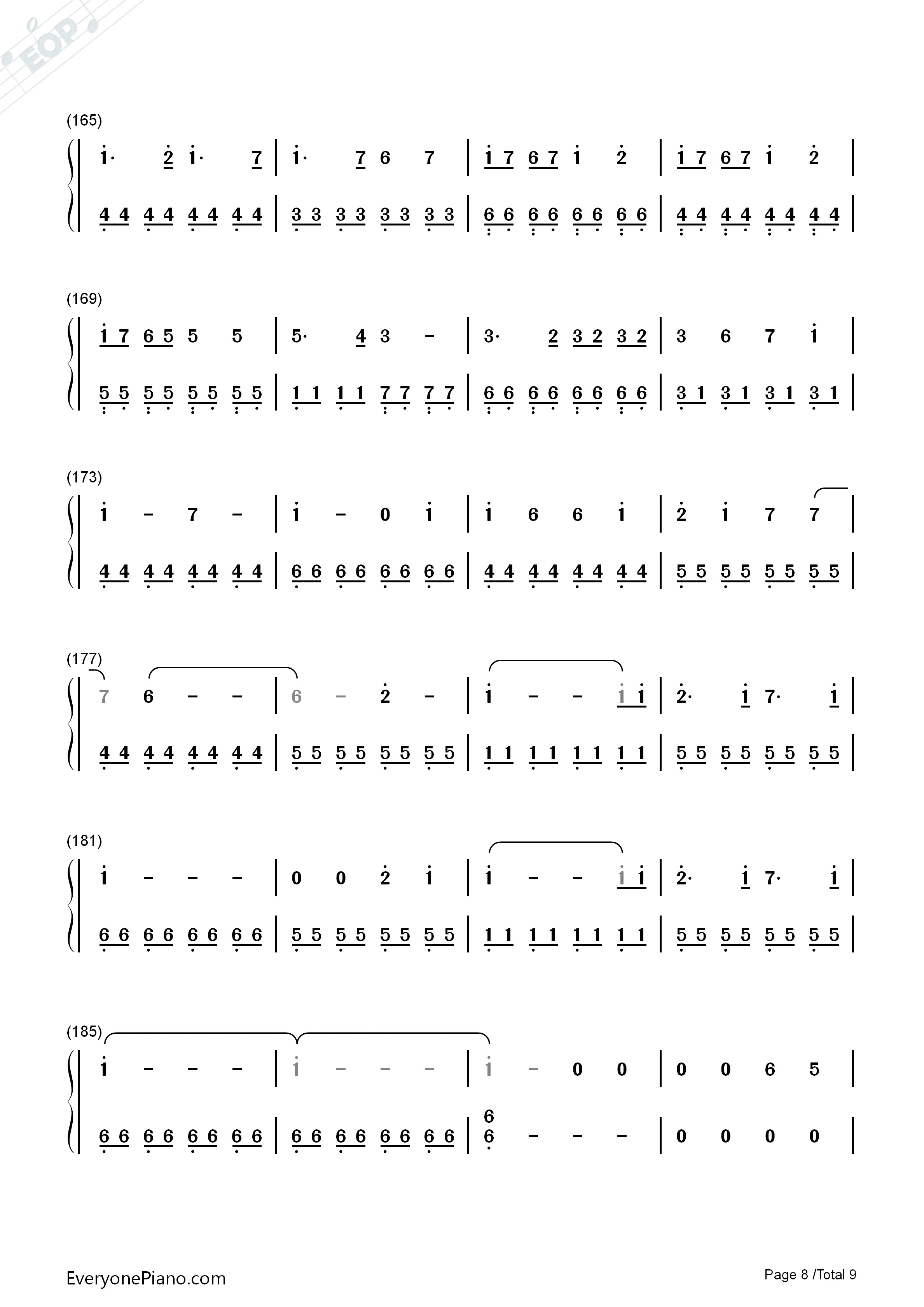 月と花束钢琴简谱_さユり_酸欠少女演唱