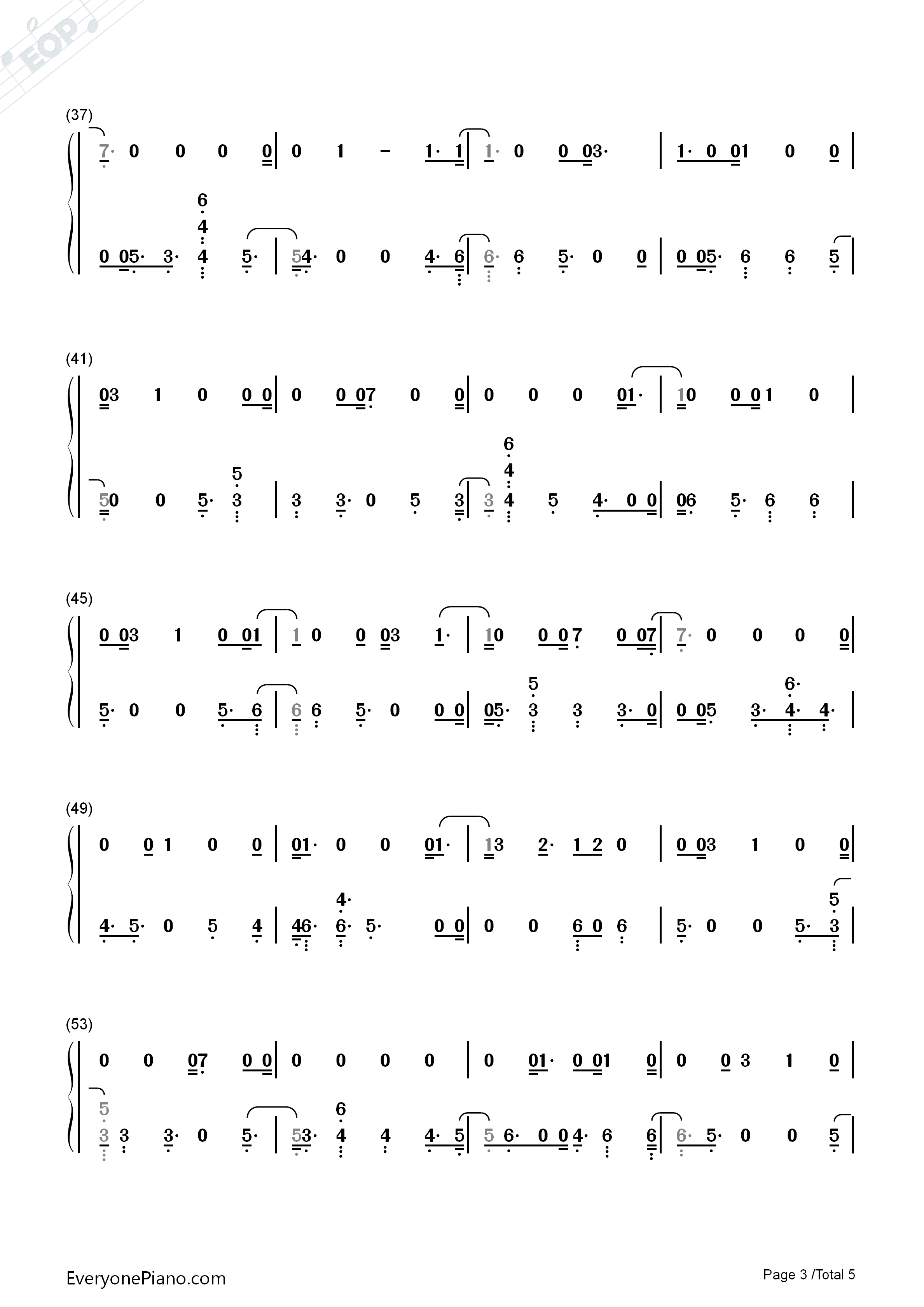 She_Loves_Control钢琴简谱_Camila_Cabello演唱