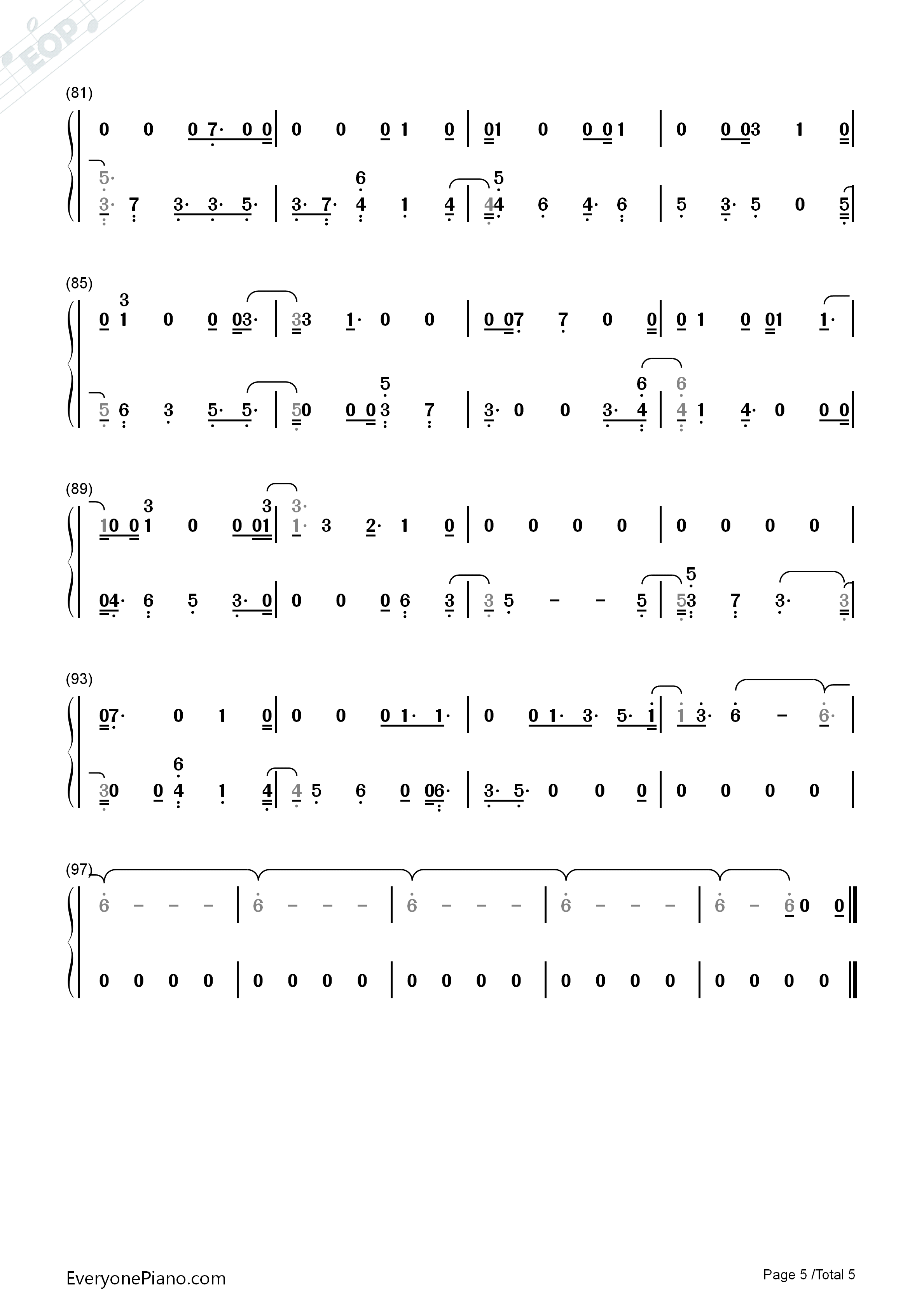 She_Loves_Control钢琴简谱_Camila_Cabello演唱