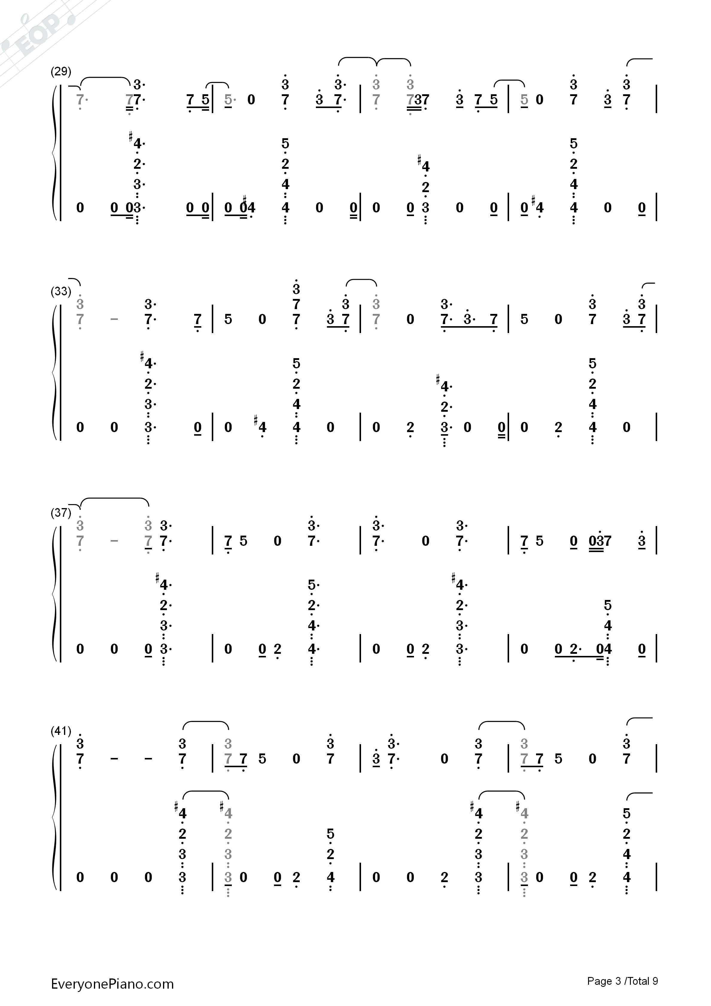 Already_Won钢琴简谱_Kehlani演唱