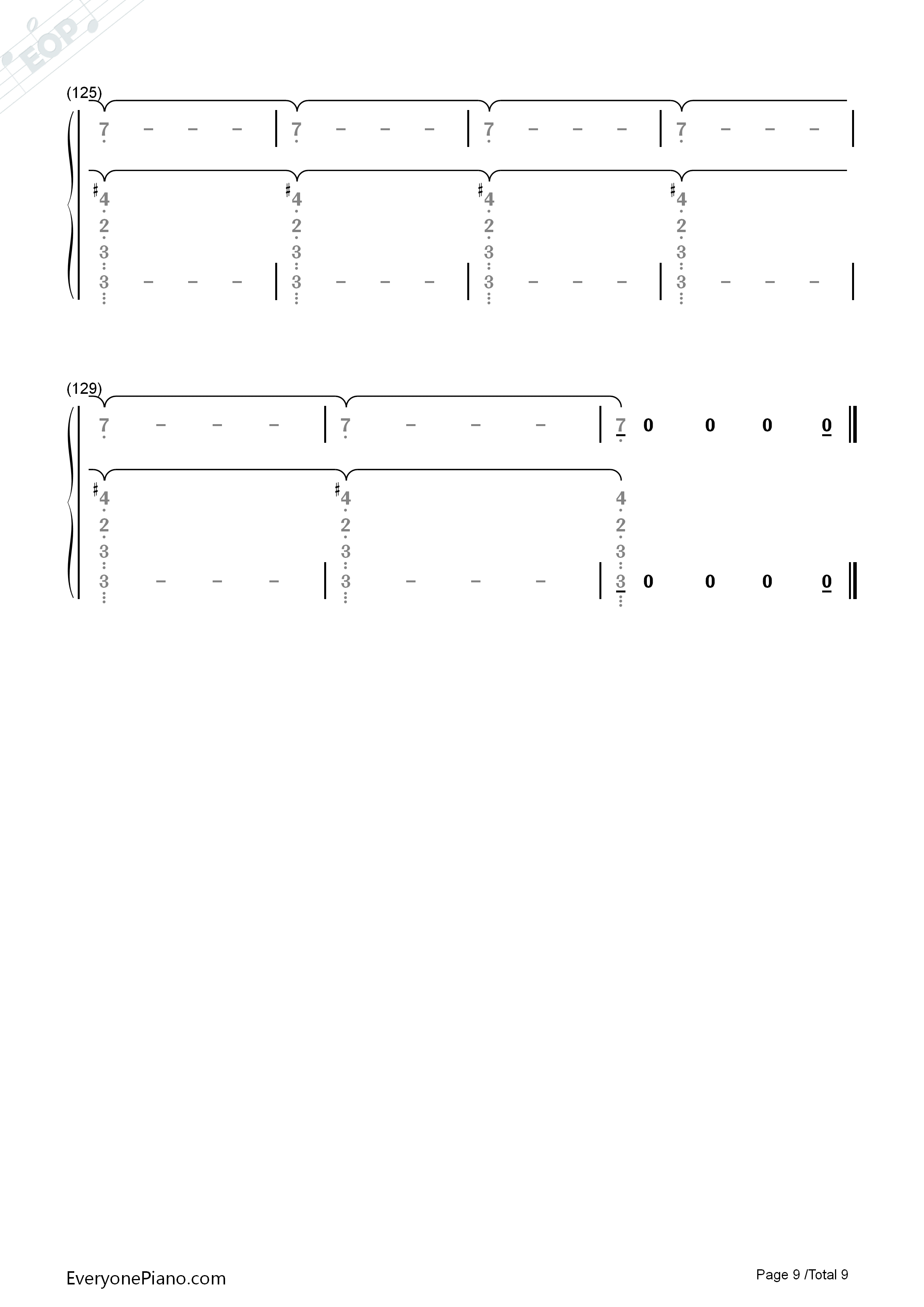 Already_Won钢琴简谱_Kehlani演唱