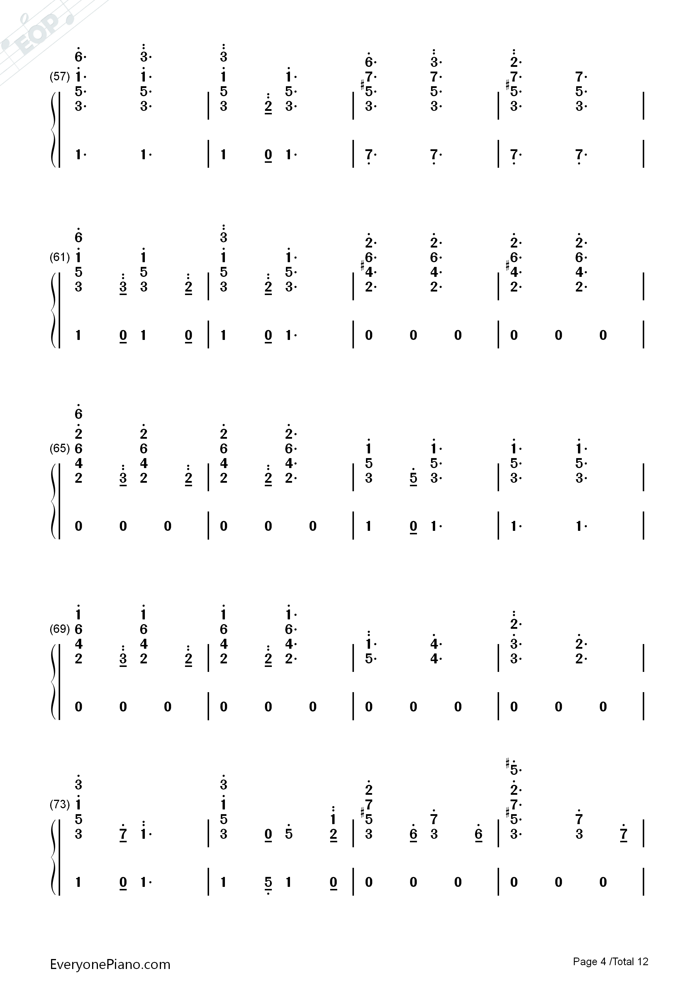 Candy_Cane_Lane钢琴简谱_Sia演唱